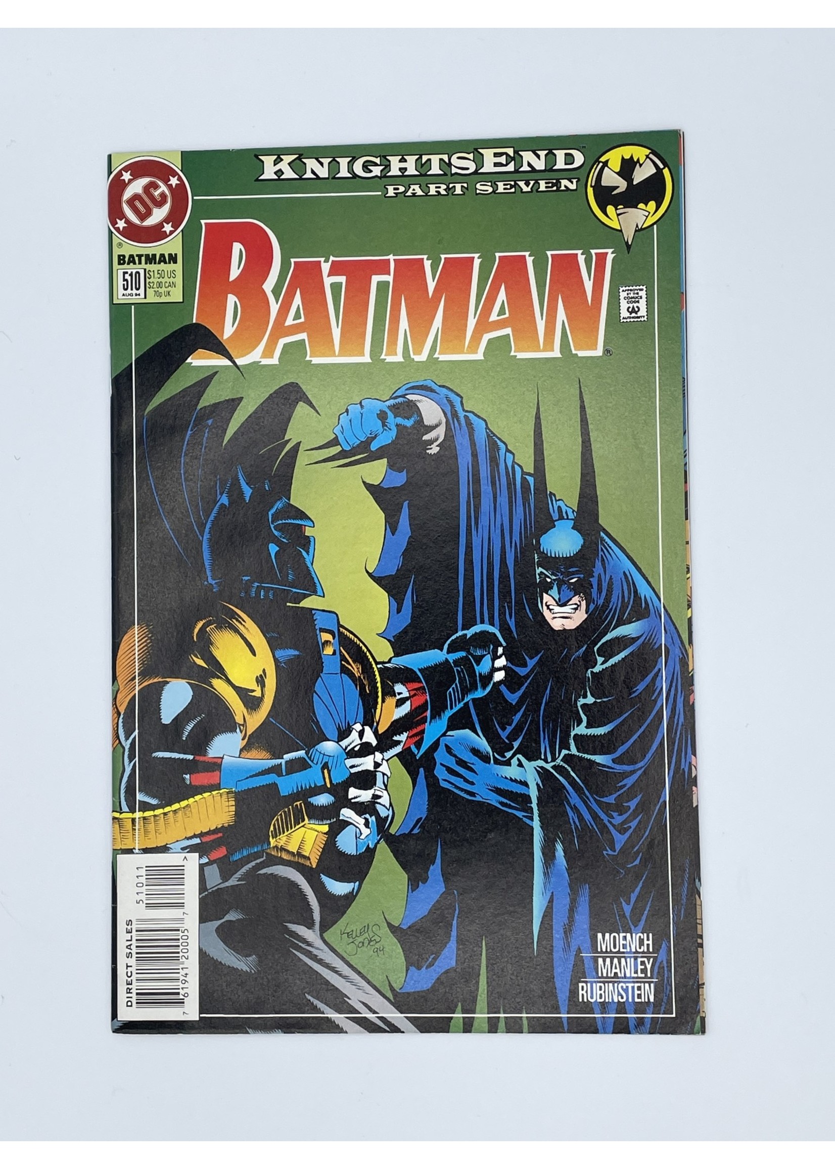 DC Batman #510 Dc August 1994