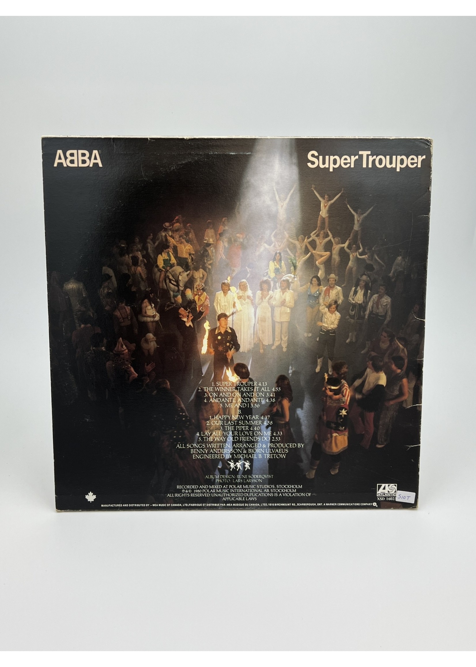 LP ABBA Super Trouper LP Record