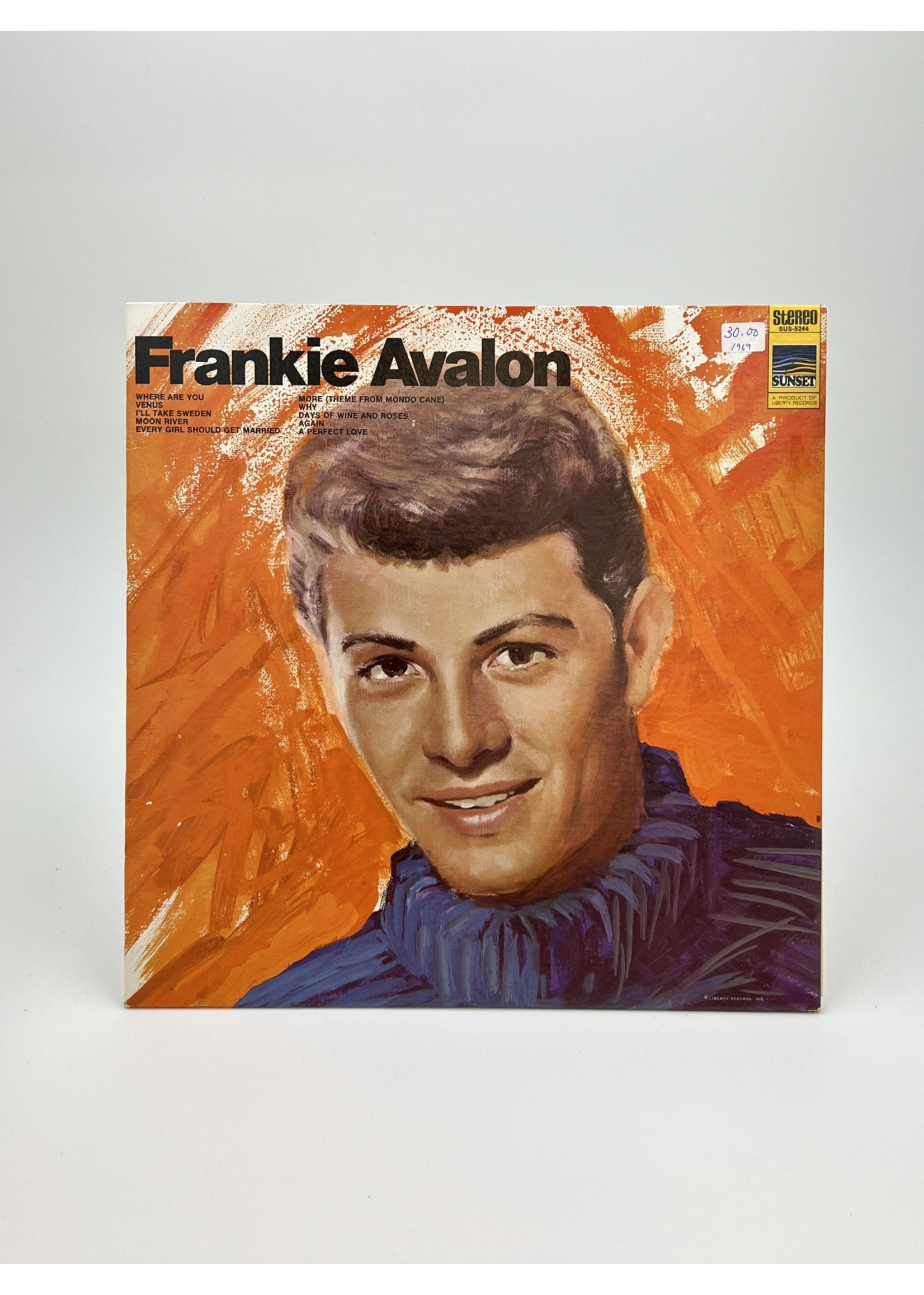 LP Frankie Avalon LP Record