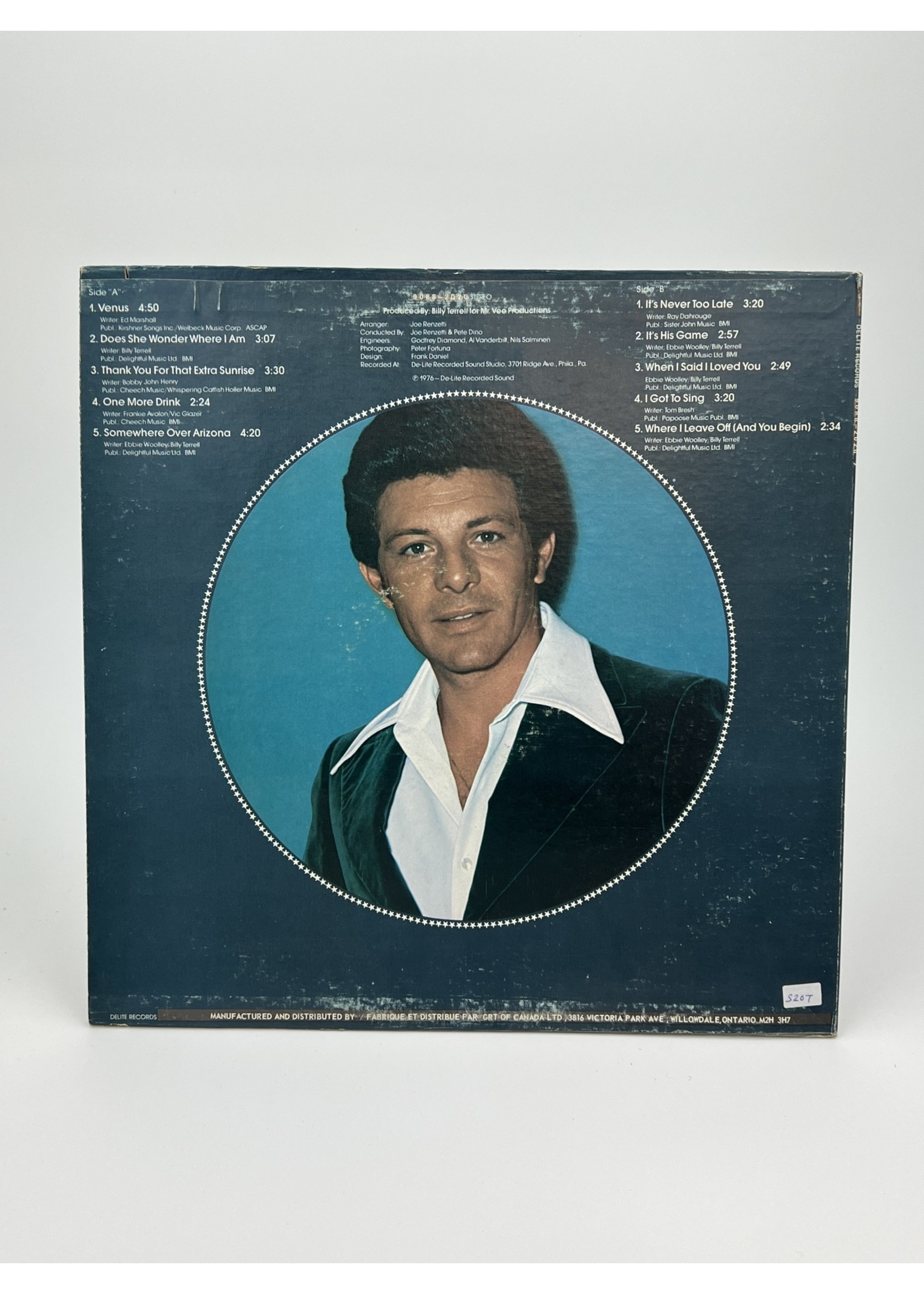 LP Frankie Avalon Venus LP Record