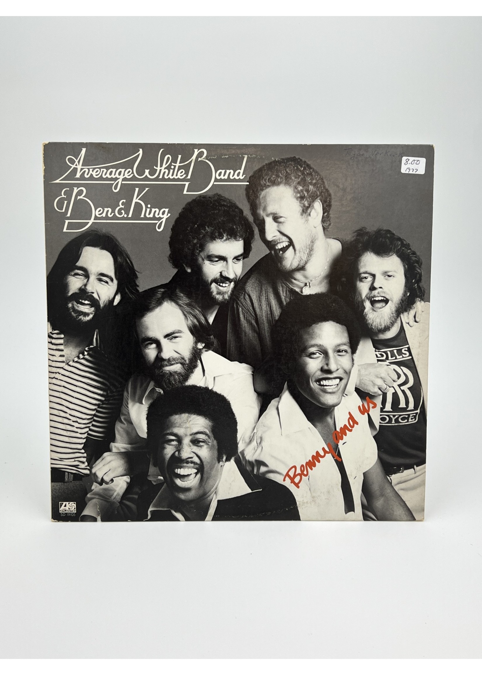 LP Average White Band Ben and King Benny And Us LP Record