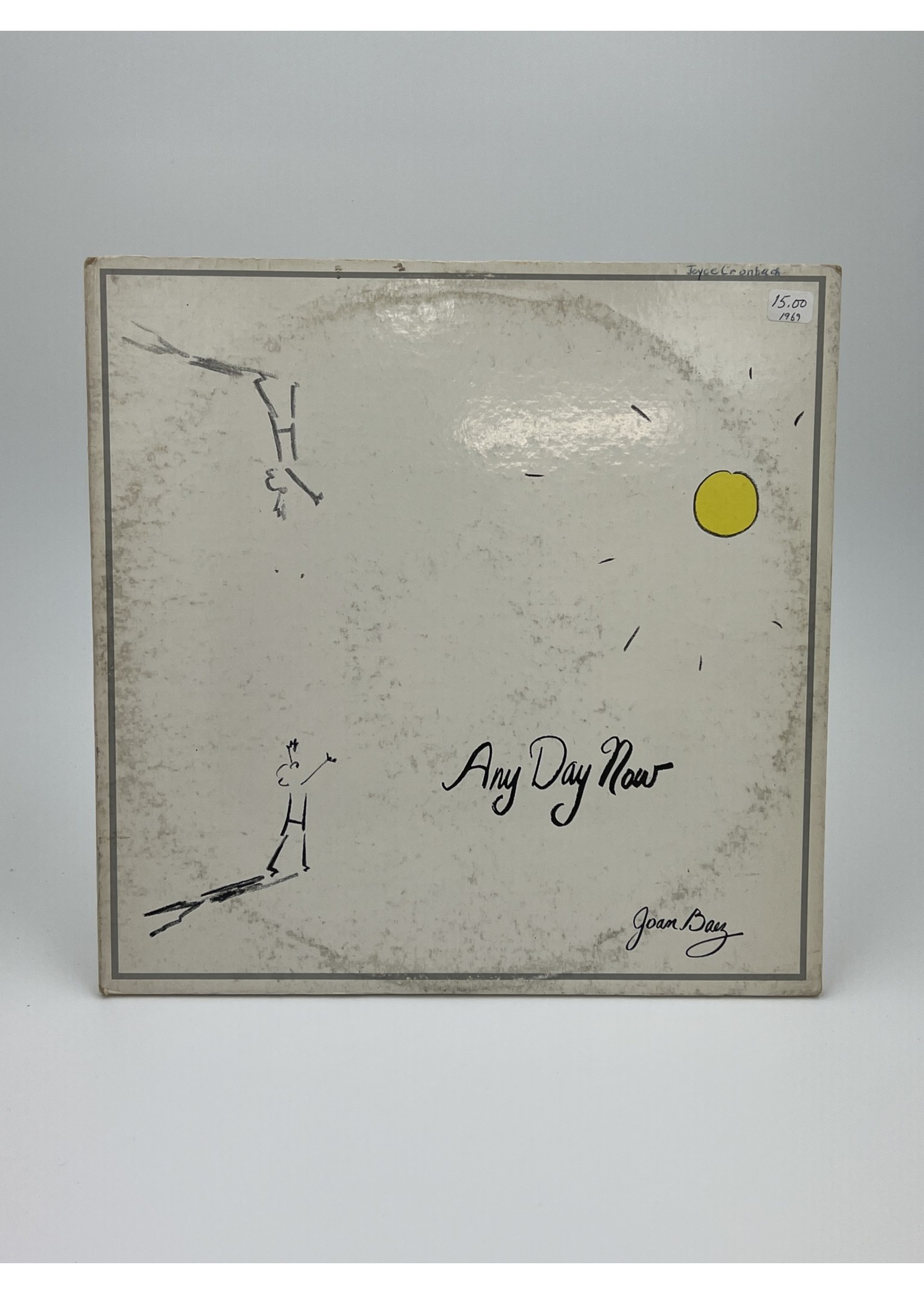 LP Joan Baez Any Day Now LP Record