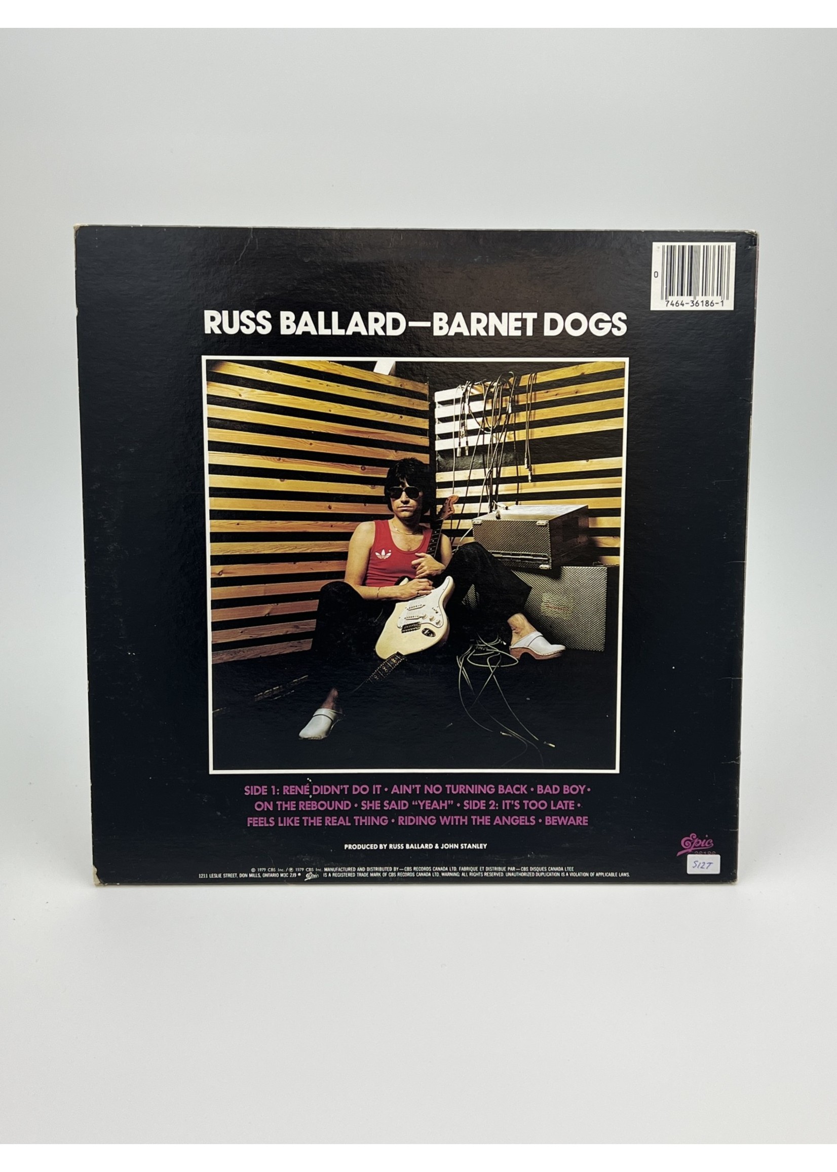 LP Russ Ballard Barnet Dogs LP Record