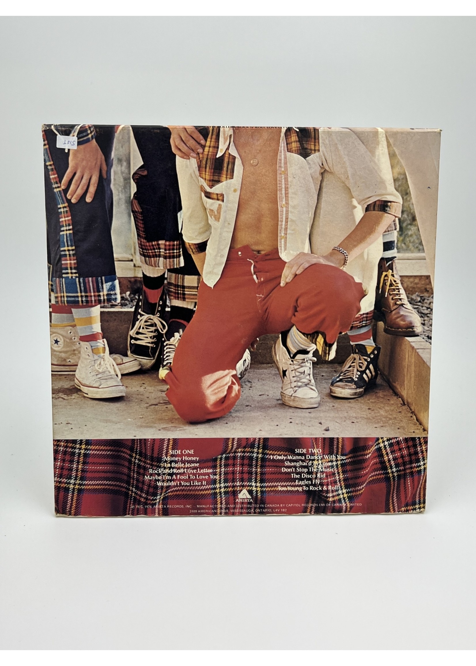 LP Bay City Rollers Rock N Roll Love Letter LP Record