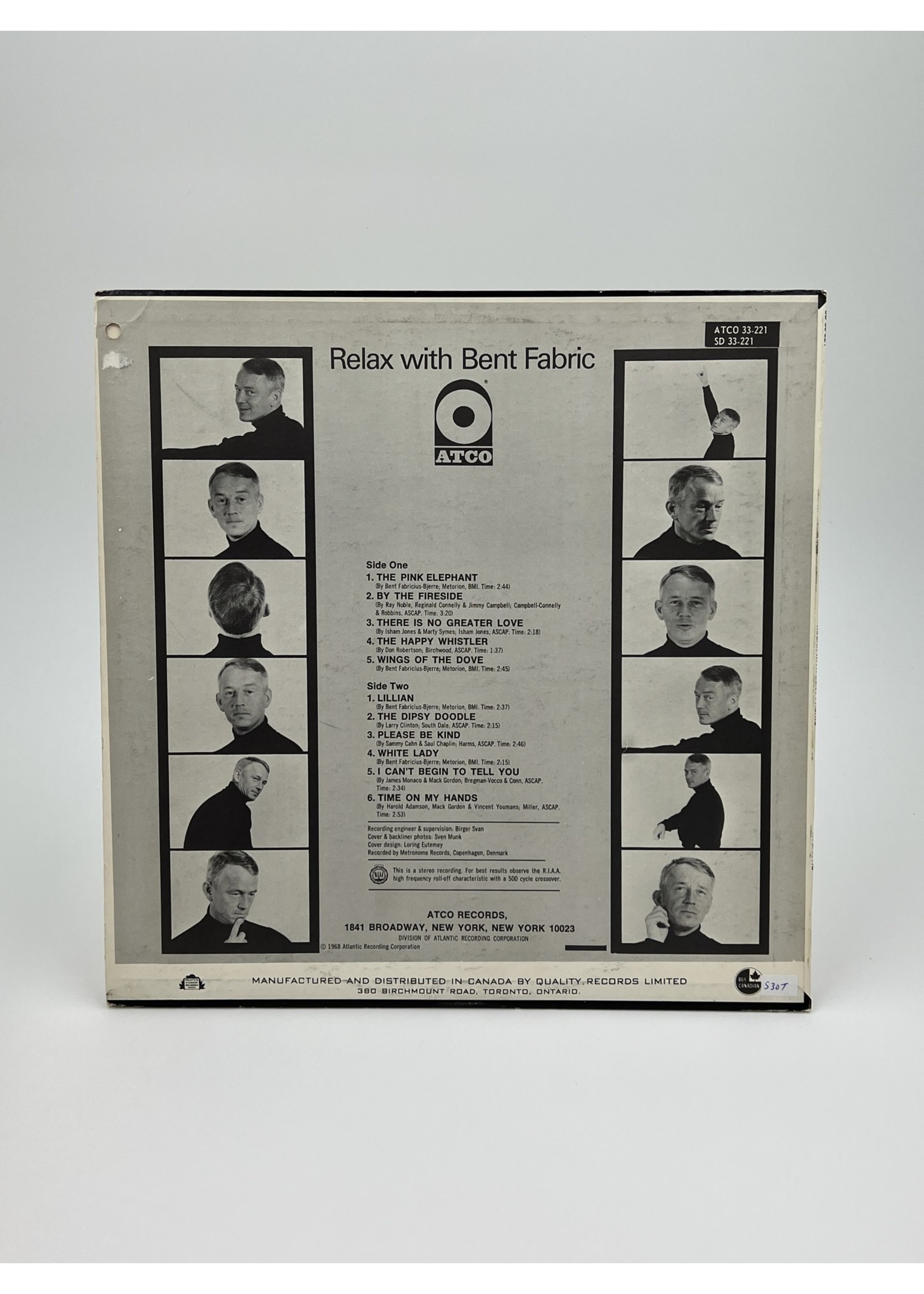 LP Relax with Bent Fabric LP Record