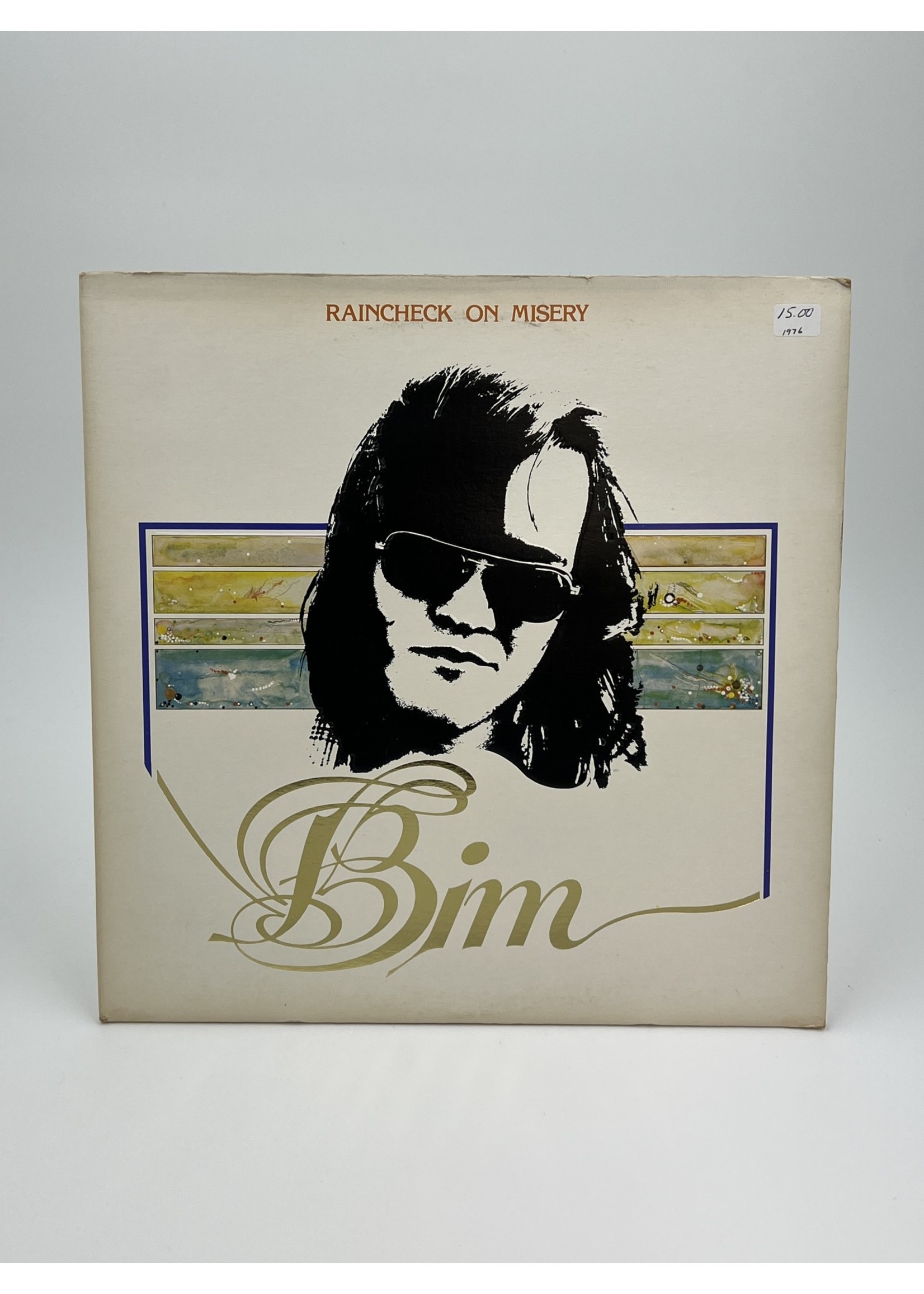 LP Bim Raincheck on Misery LP Record