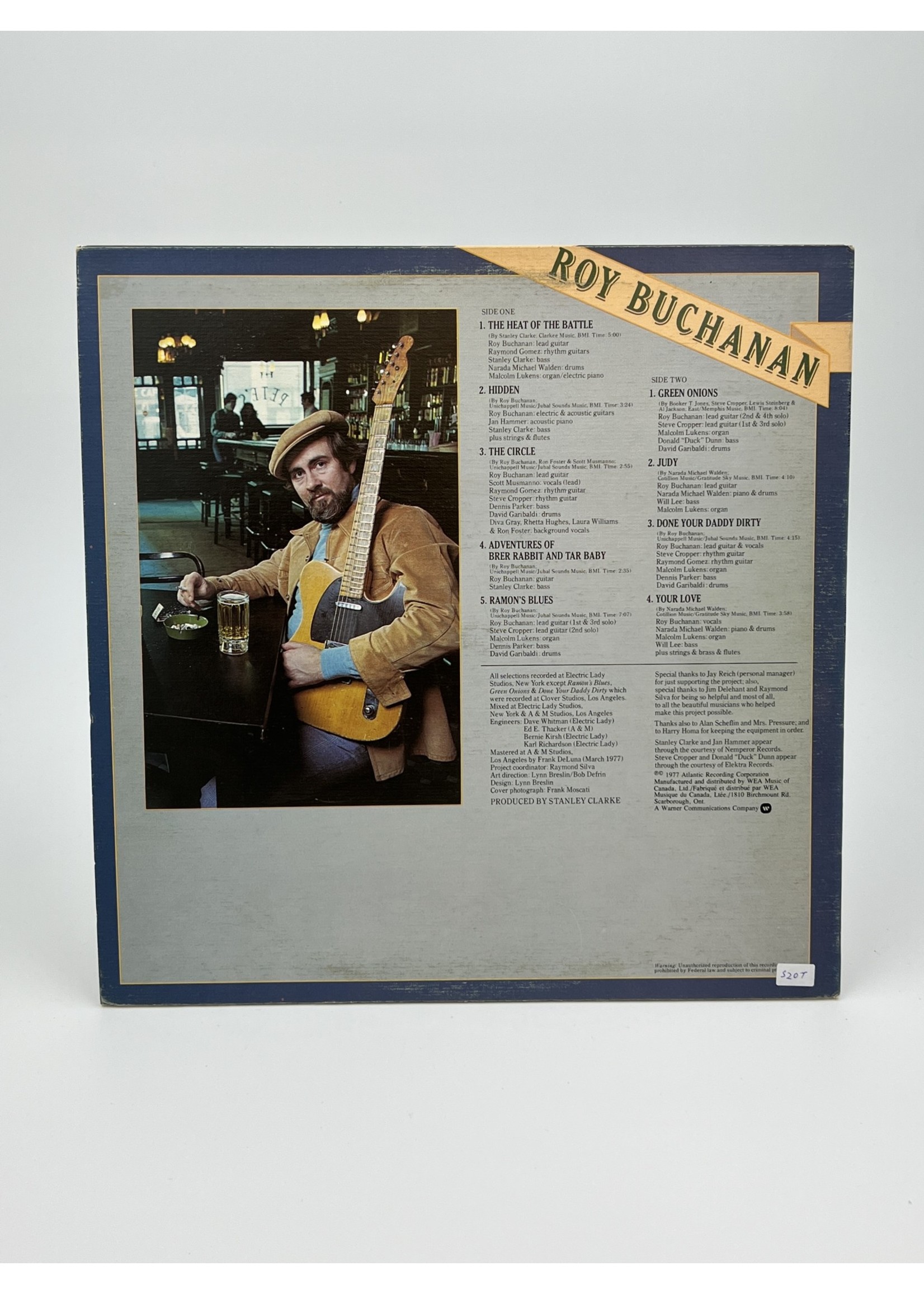 LP Roy Buchanan Loading Zone LP Record