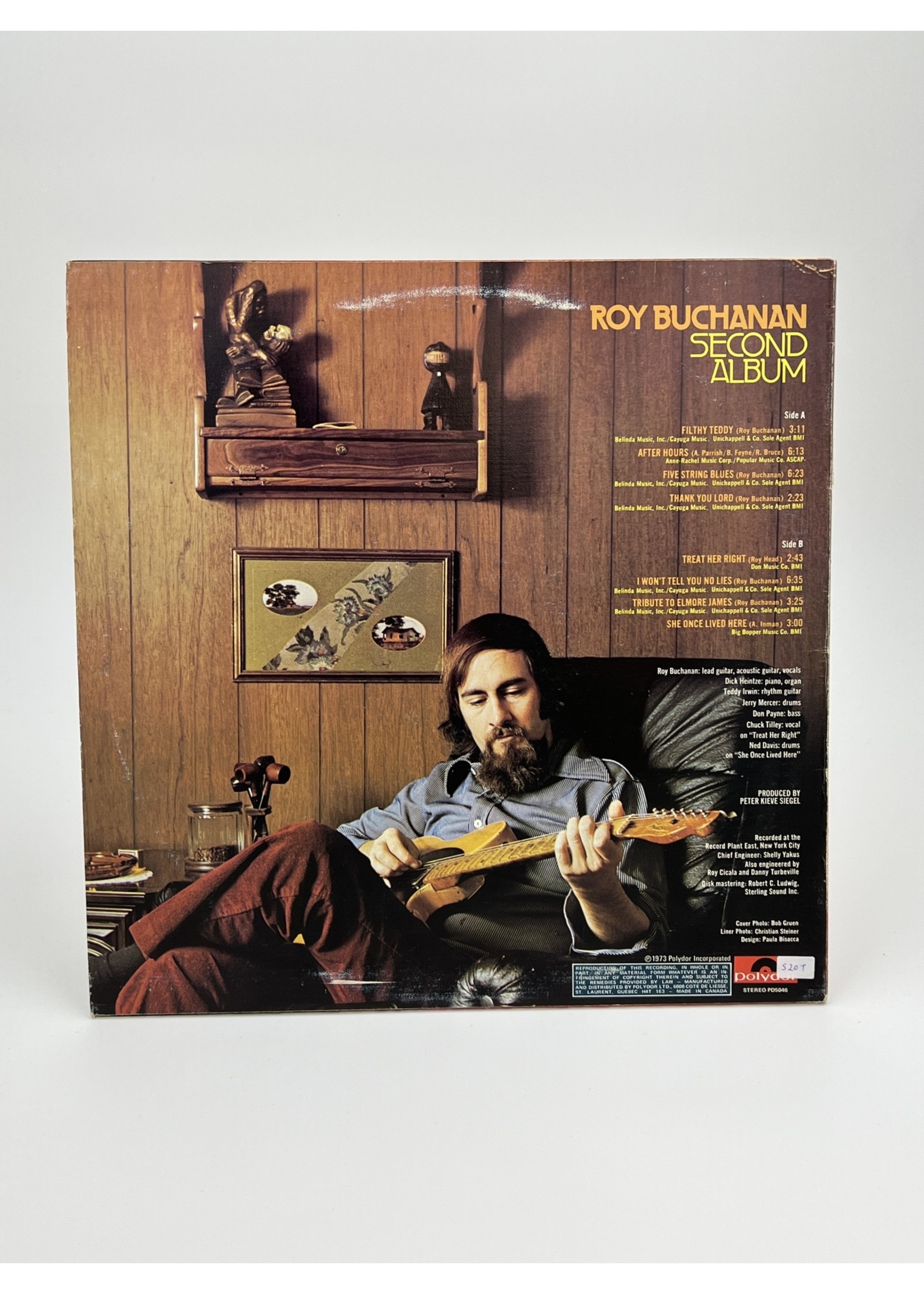 LP Roy Buchanan Second Album LP Record