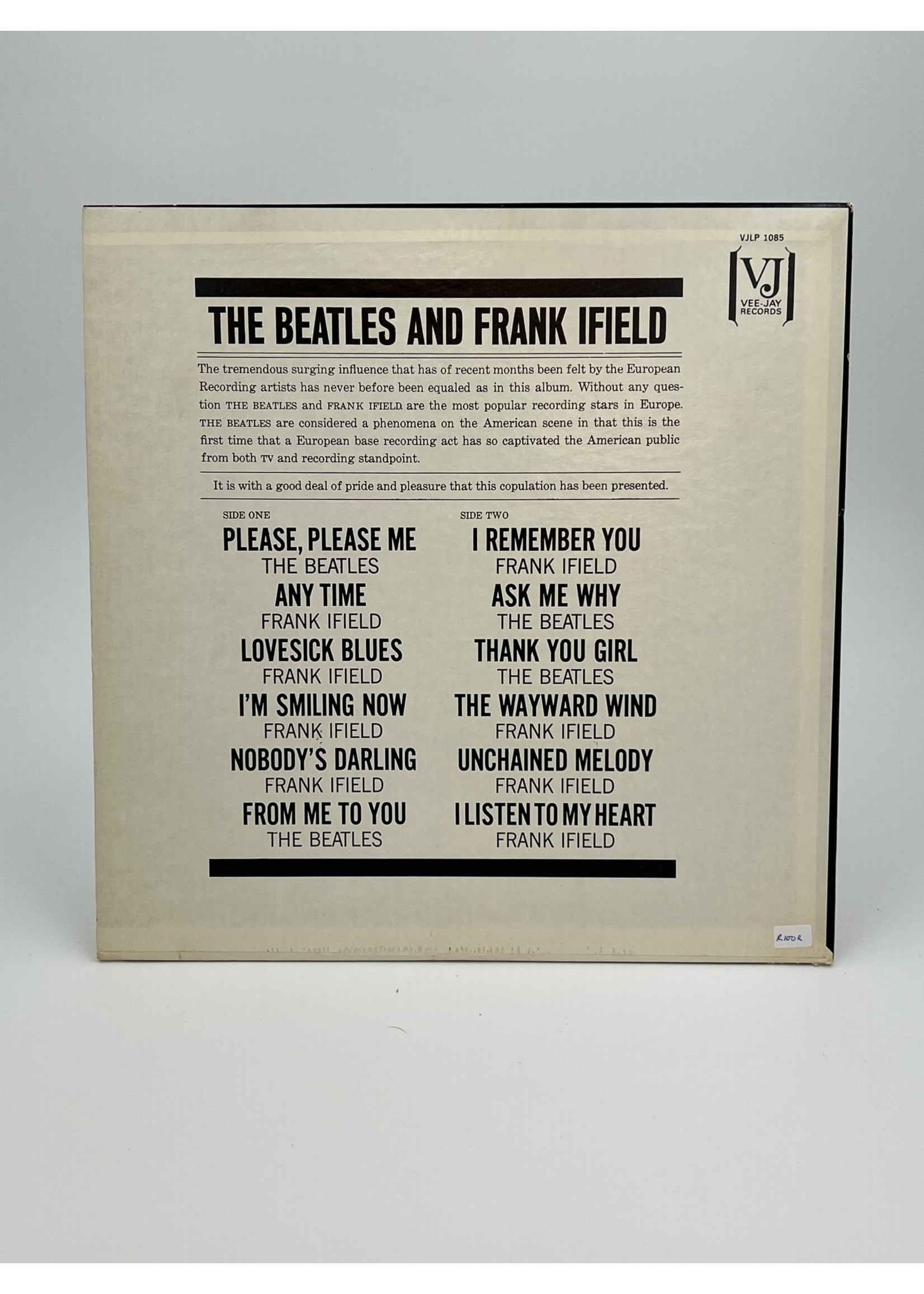 LP The Beatles and Frank Ifield Jolly What LP Record