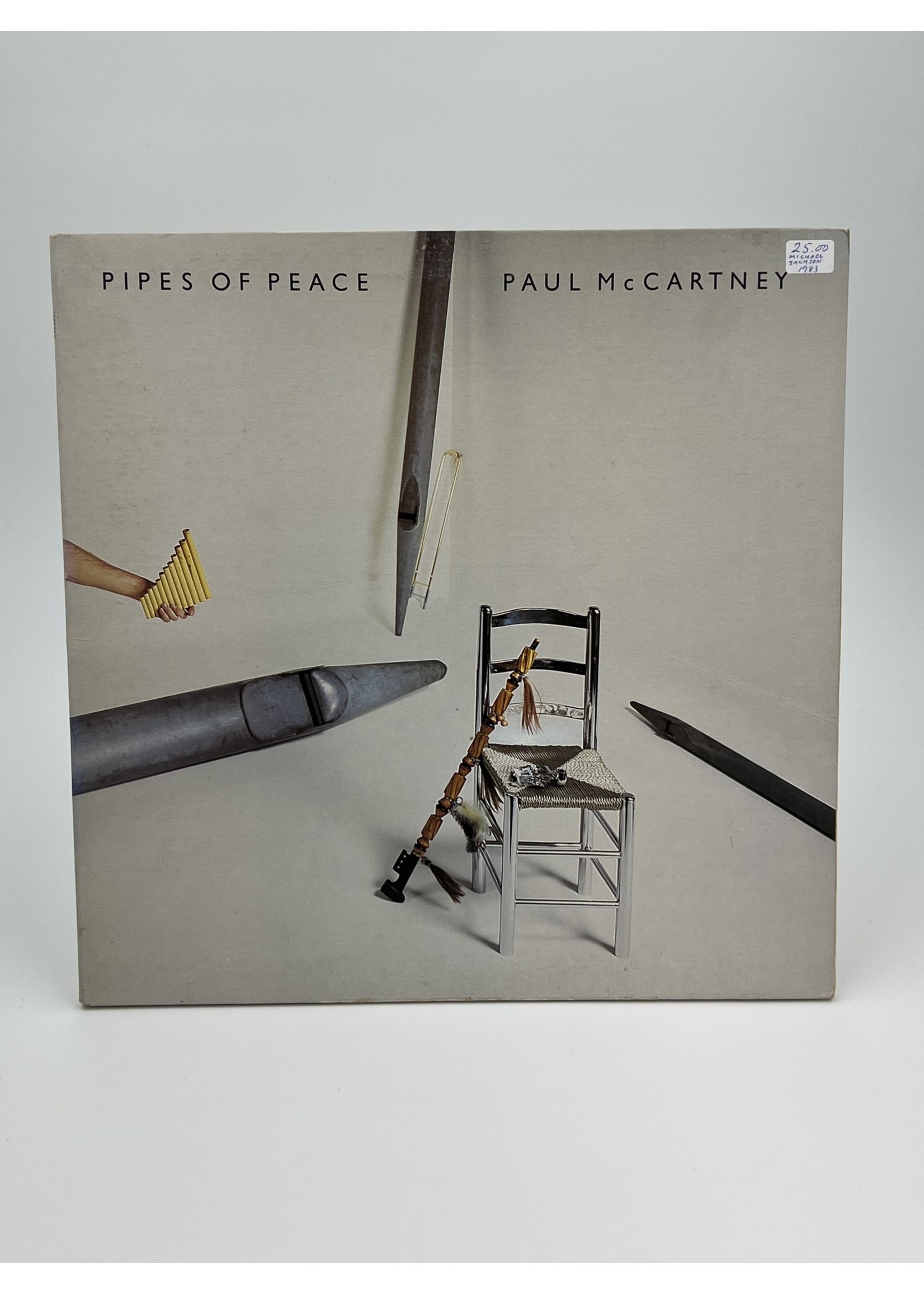 LP Paul McCartney Pipes of Peace LP Record