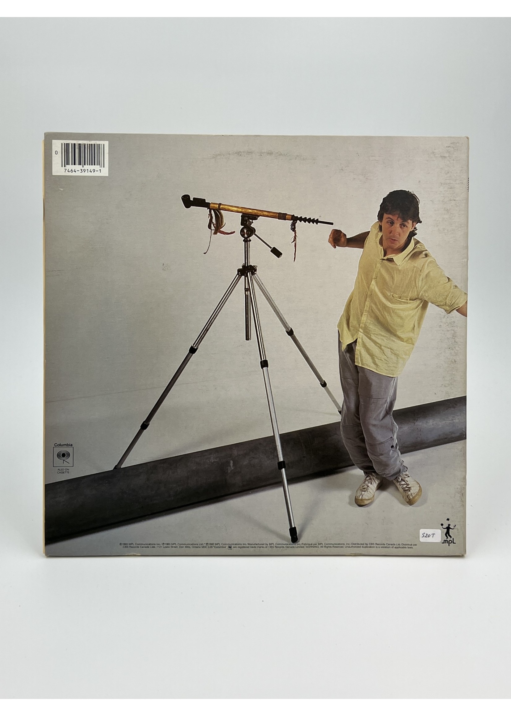 LP Paul McCartney Pipes of Peace var2 LP Record