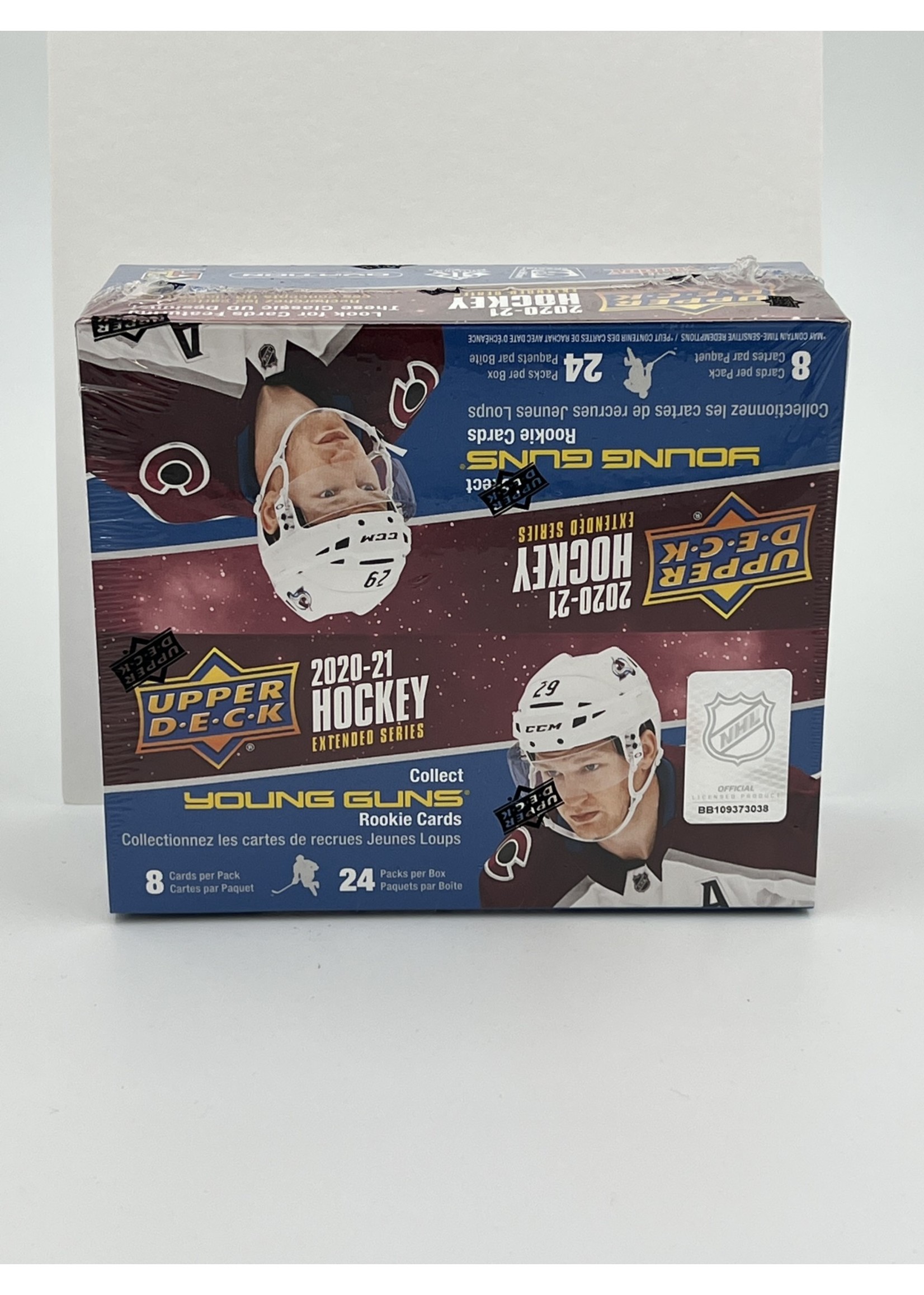 Upper Deck   2020 21 Upper Deck Hockey Extended Series Retail Wax Box