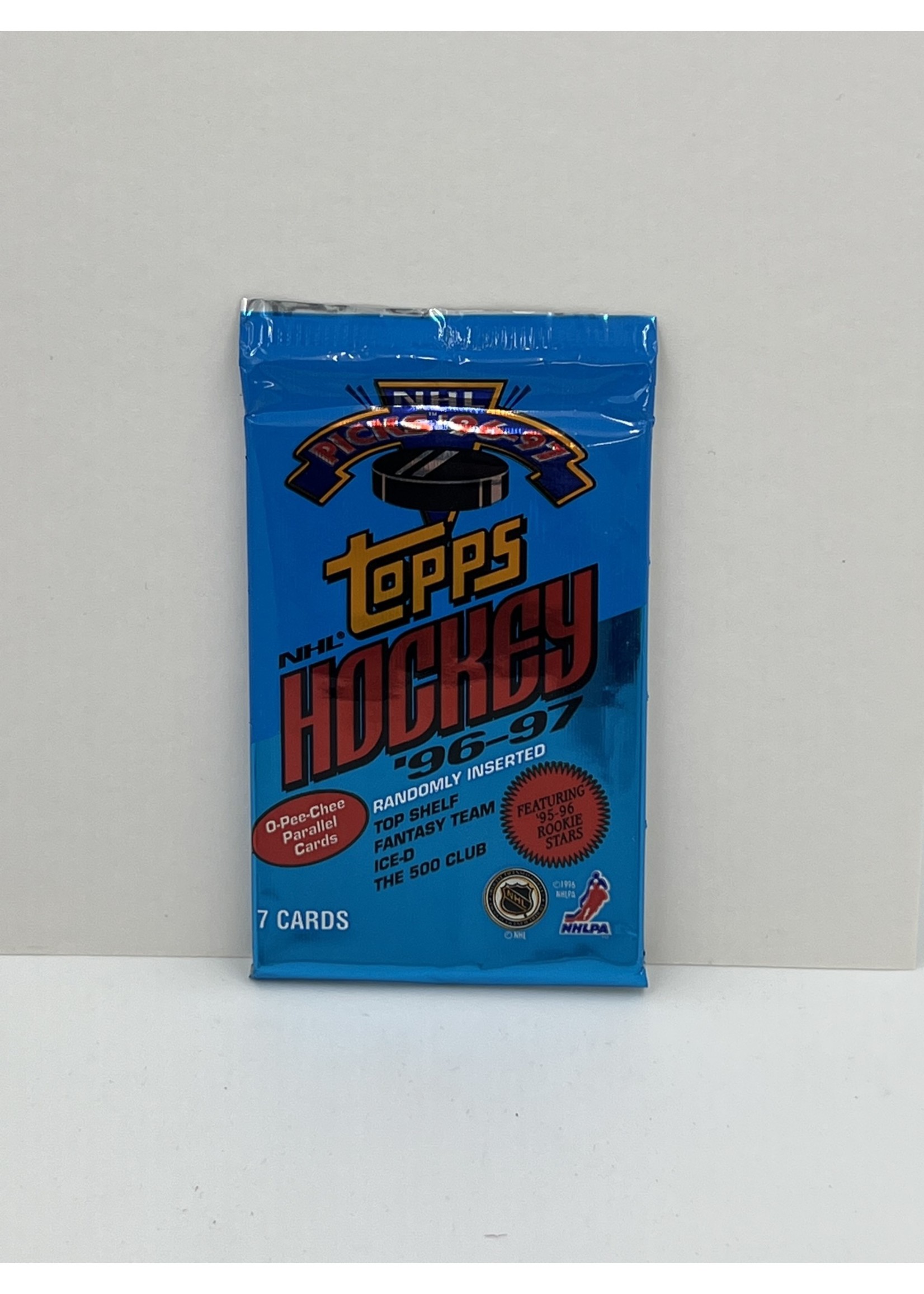 1996 97 Topps Hockey Card Wax Pack