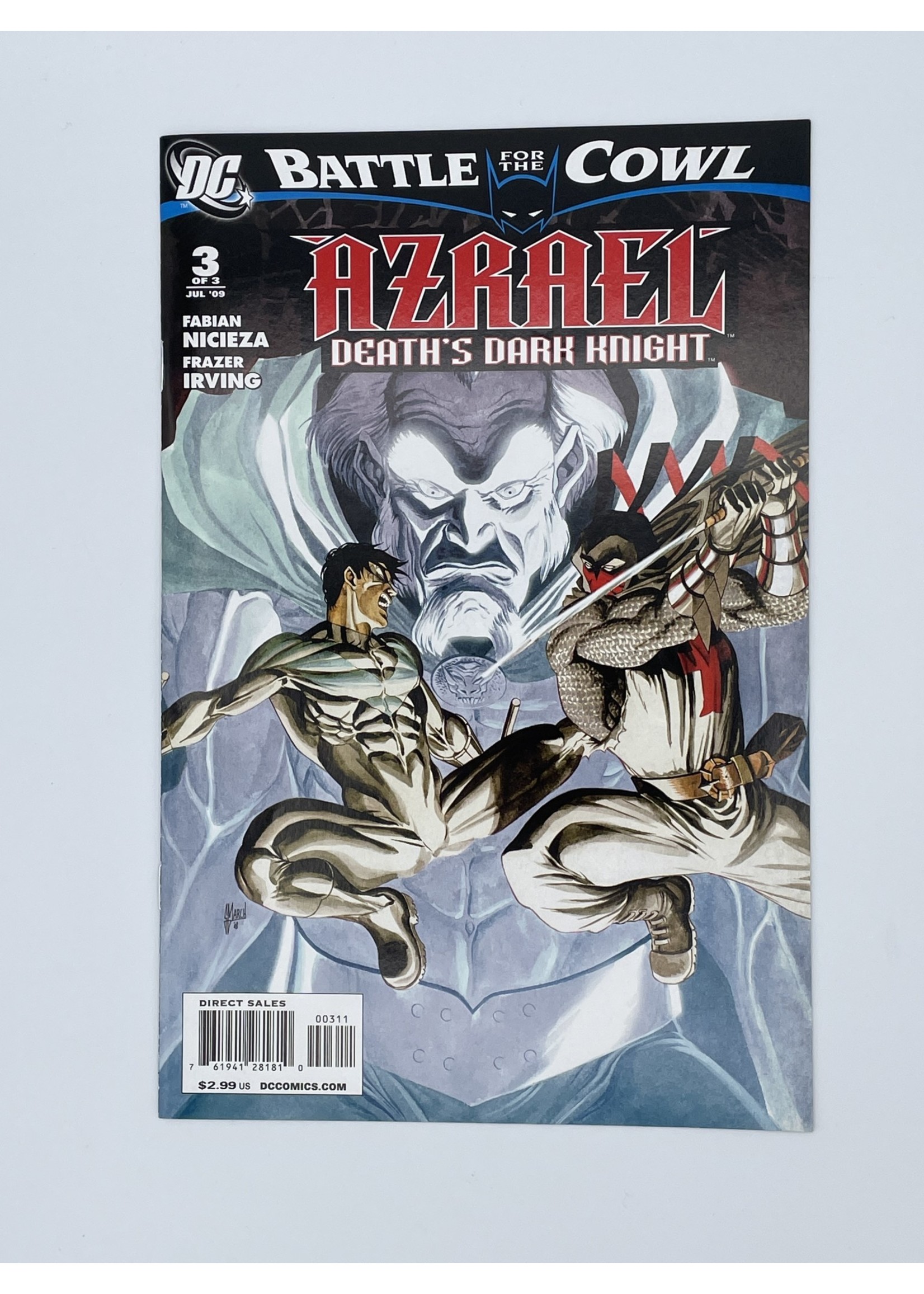 DC Azrael DeathS Dark Knight #3 Dc July 2009