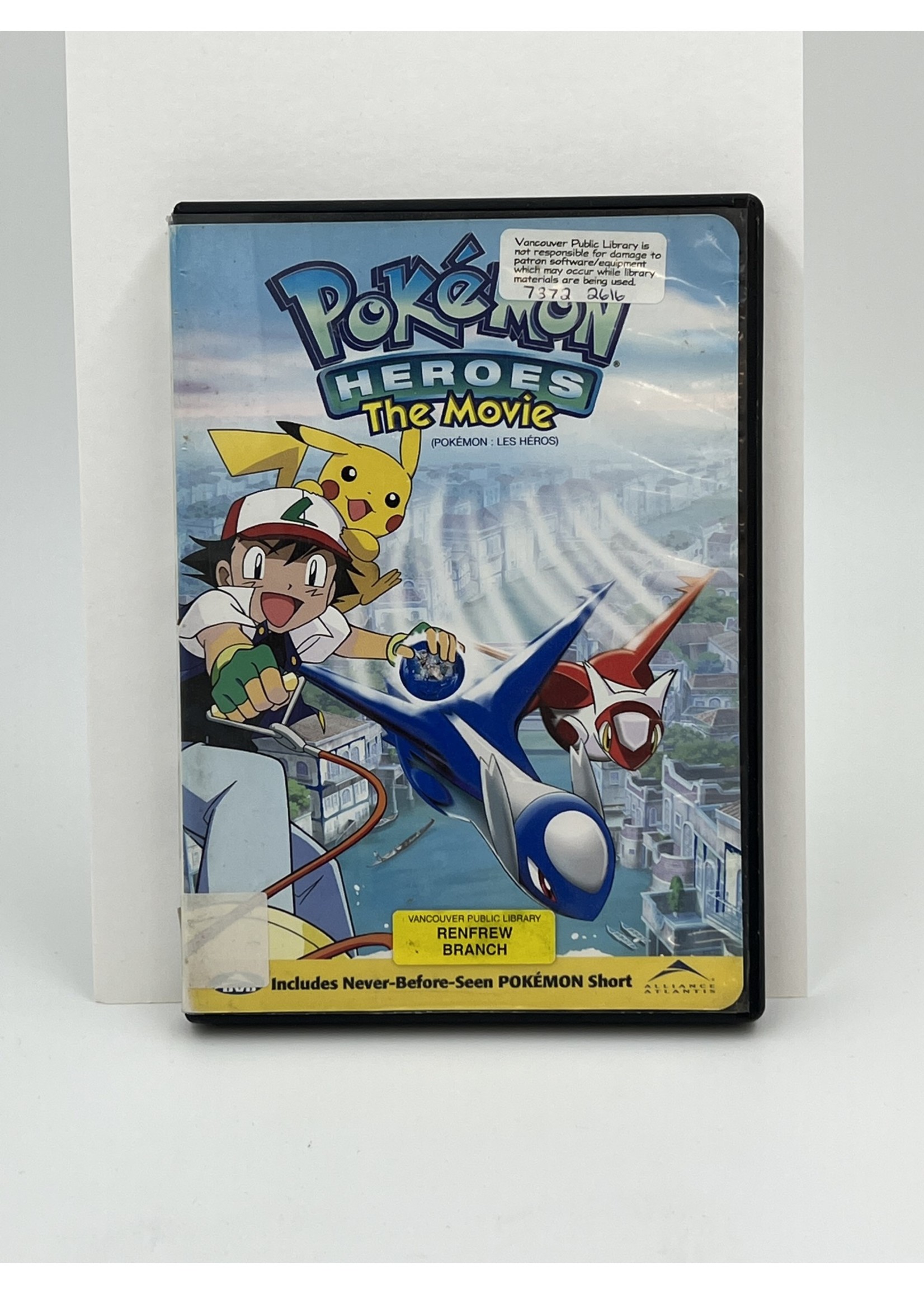 Pokemon Pokemon Heroes The Movie DVD