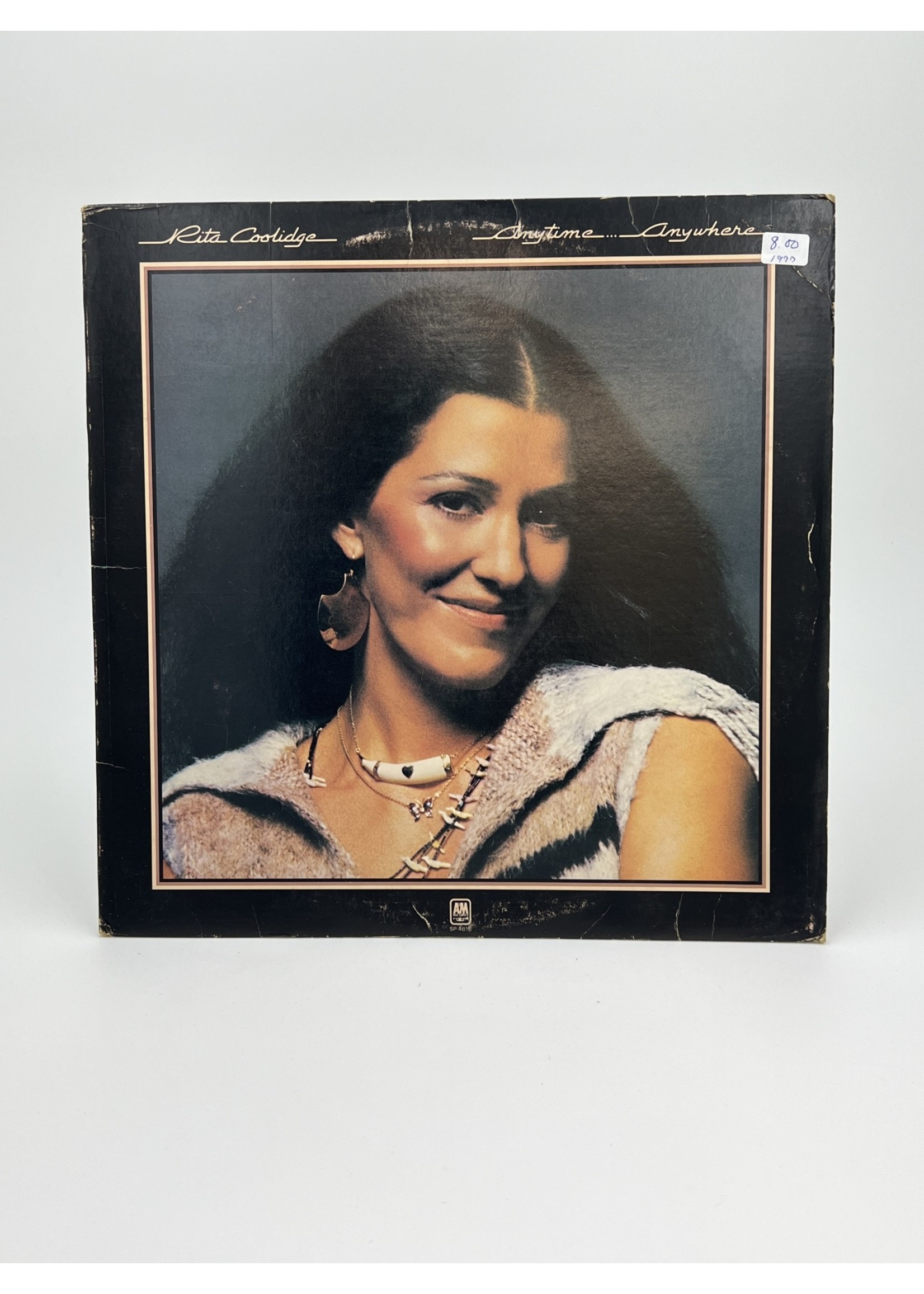 LP Rita Coolidge Anytime Anywhere LP Record