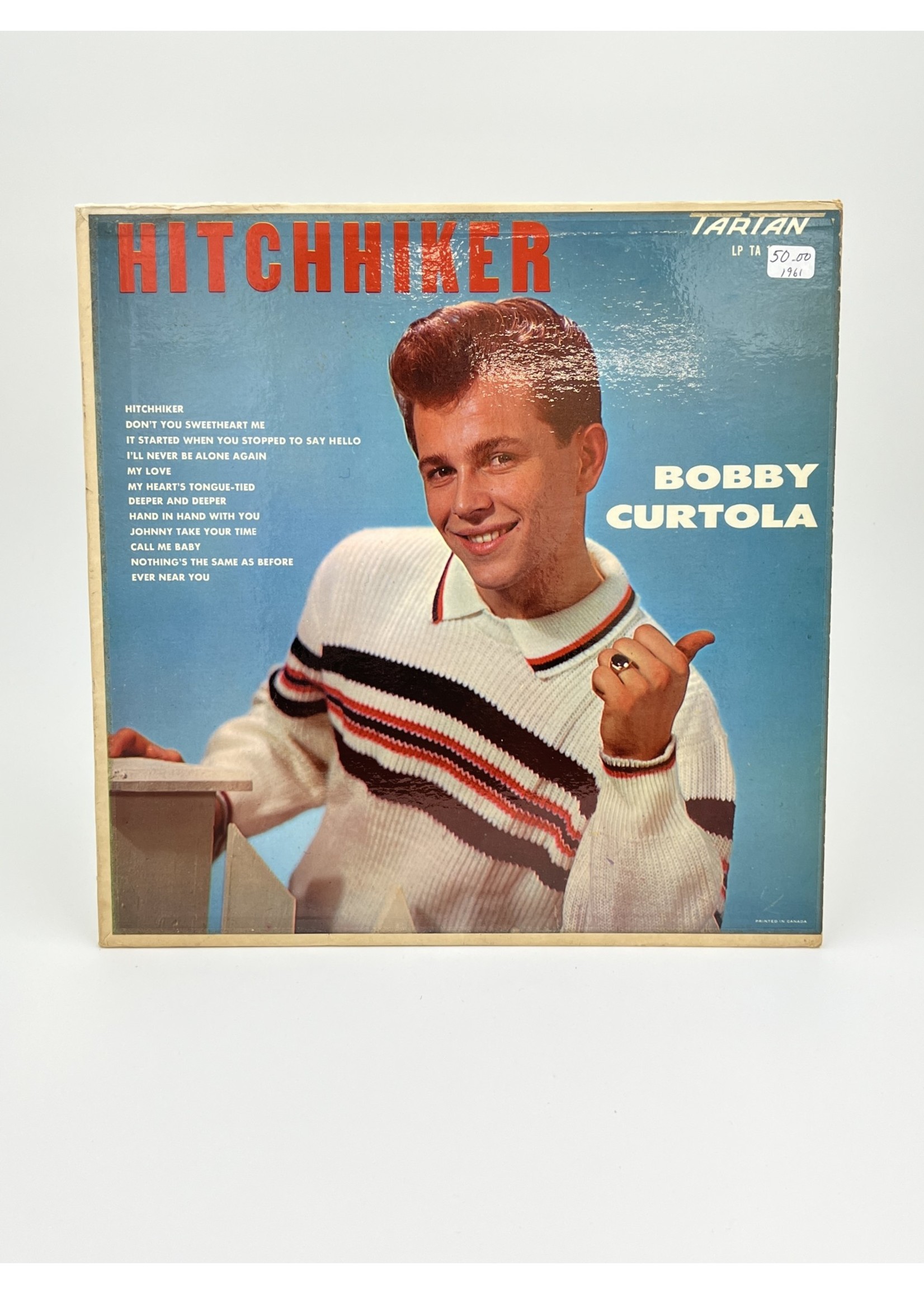 LP Bobby Curtola Hitchhiker LP Record