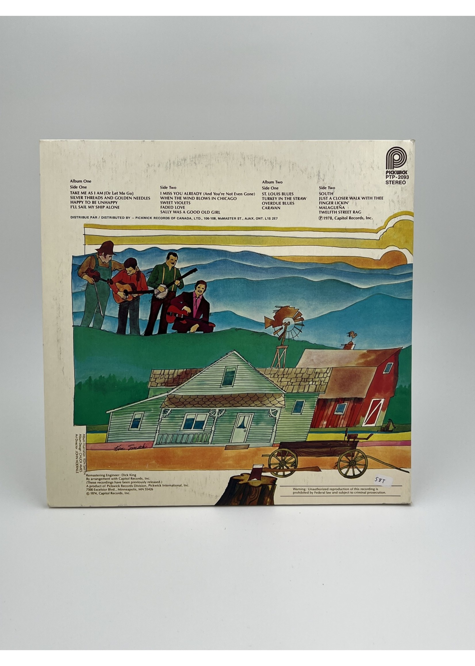 LP Roy Clark The Entertainer of the Year LP Record