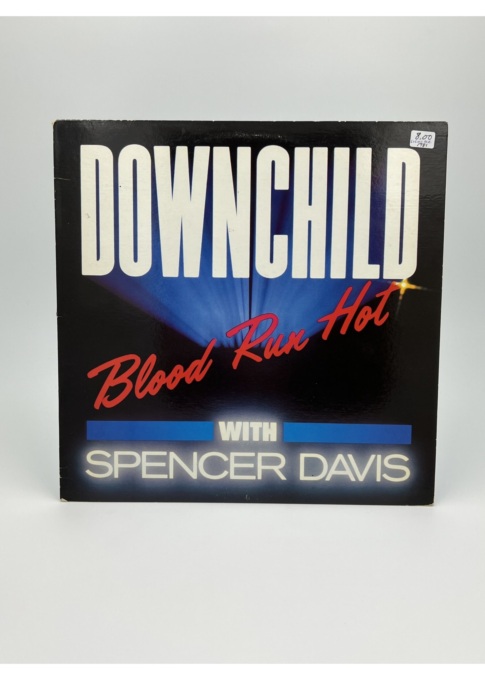 LP Downchild Blood Run Hot with Spencer Davis LP Record