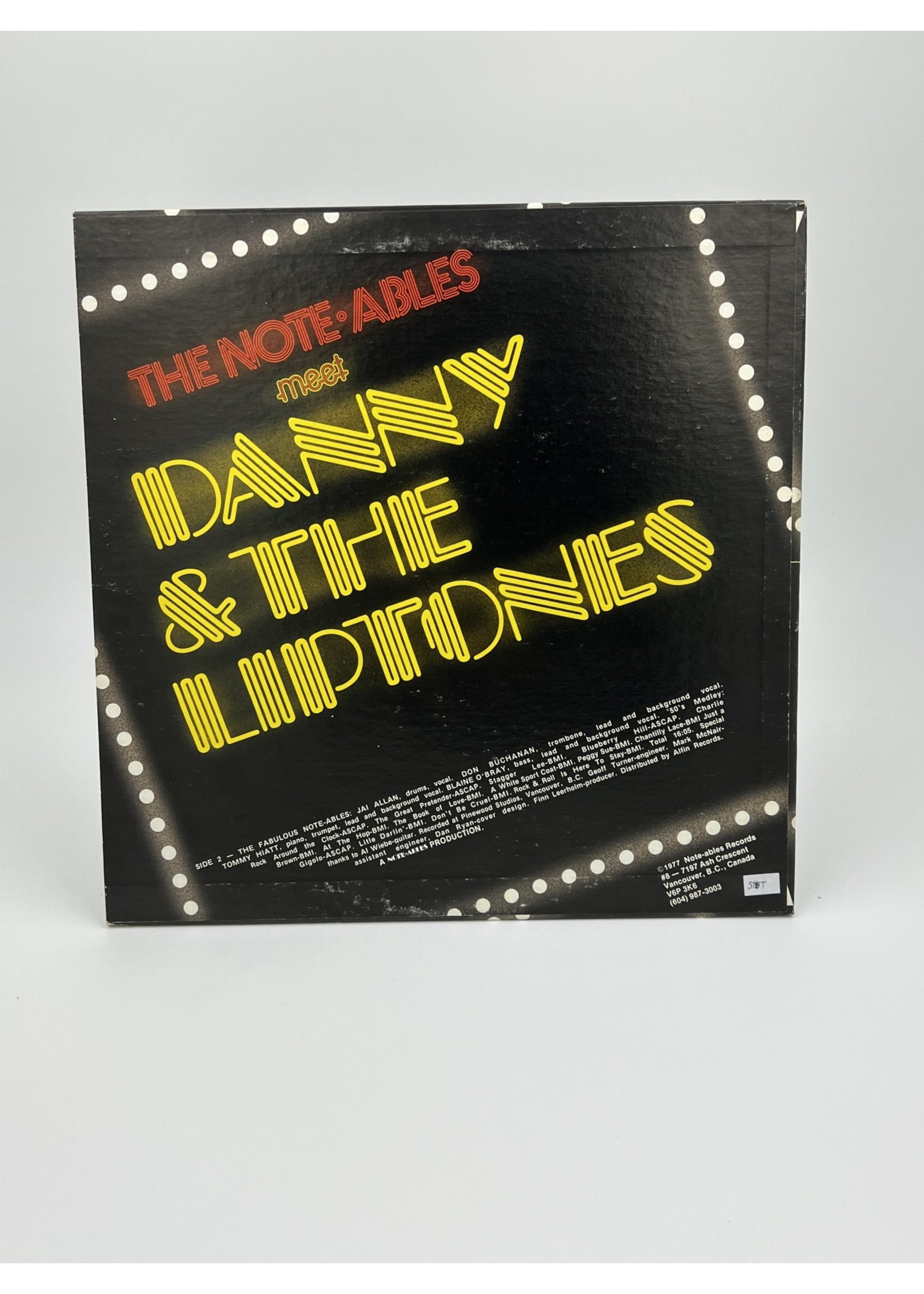 LP Danny & The Liptones meet The Note Ables LP Record