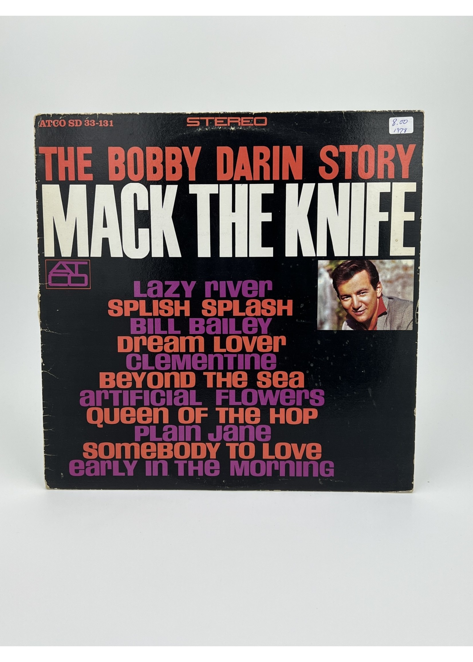 LP The Bobby Darin Story Mack the Knife LP Record