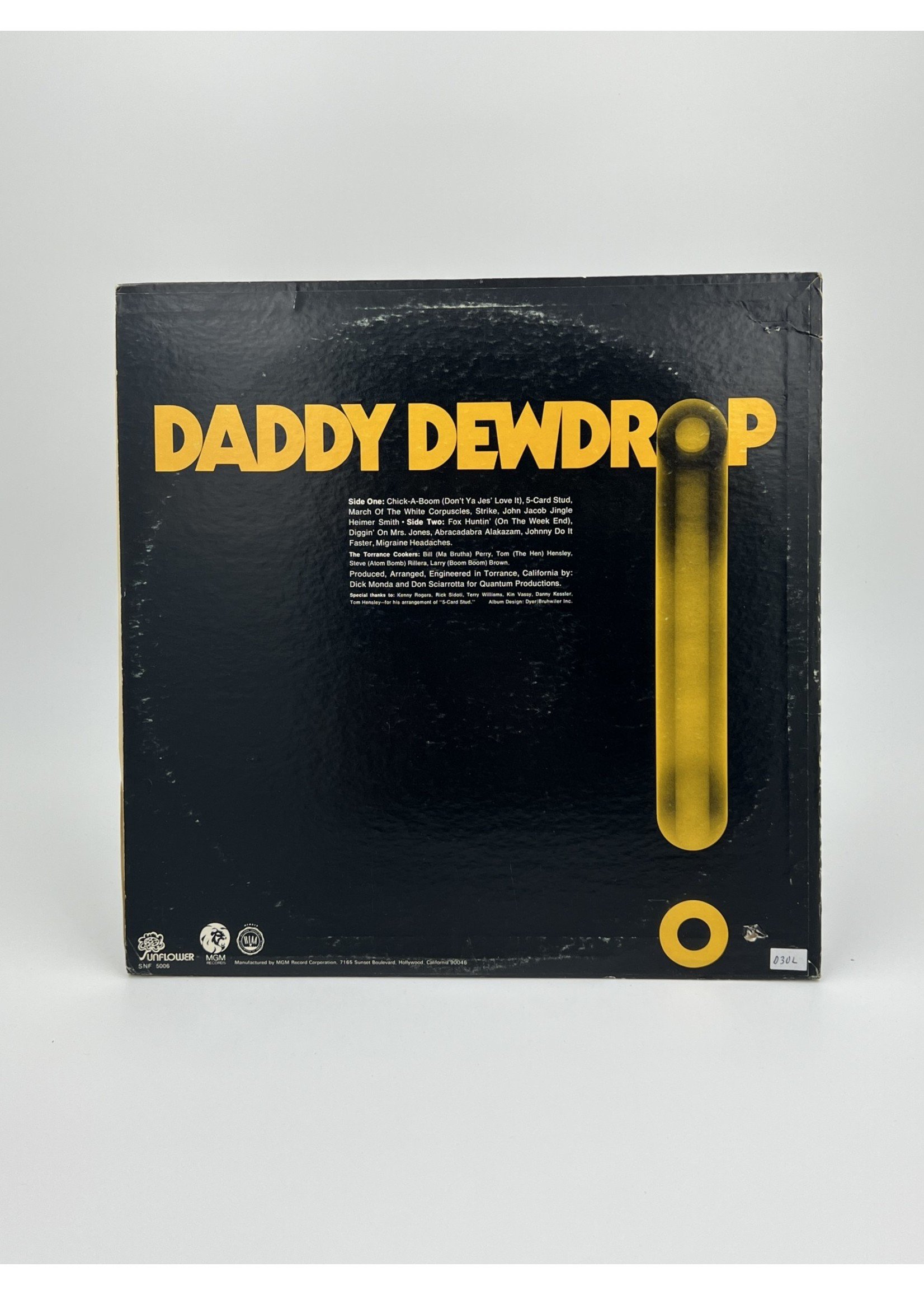 LP Daddy Dewdrop Sunflower LP Record
