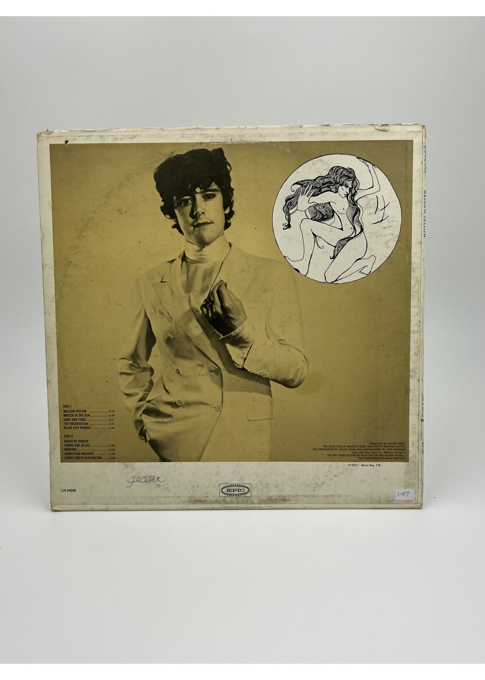 LP Donovan Mellow Yellow LP Record