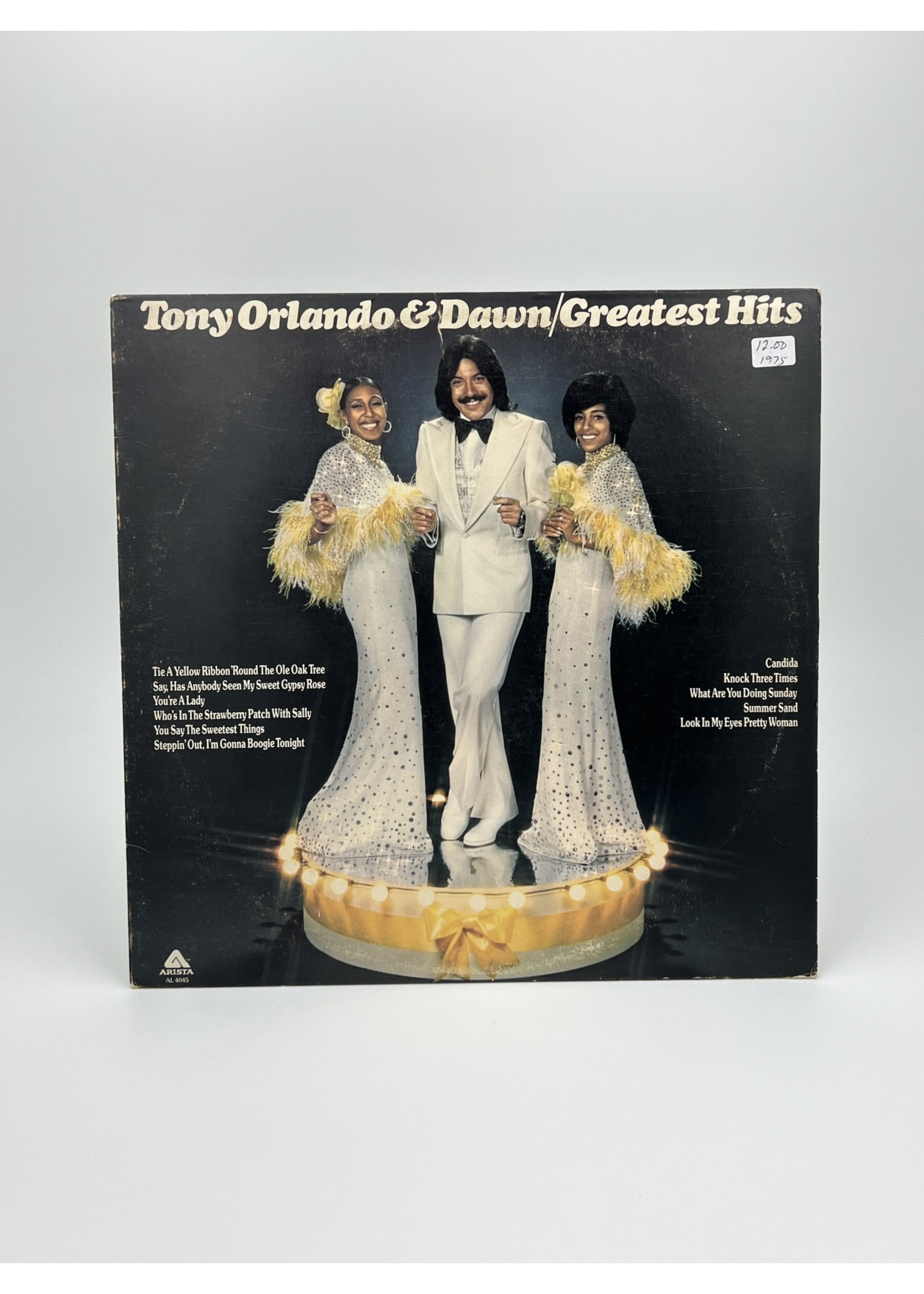 LP Tony Orlando and Dawn Greatest Hits LP Record