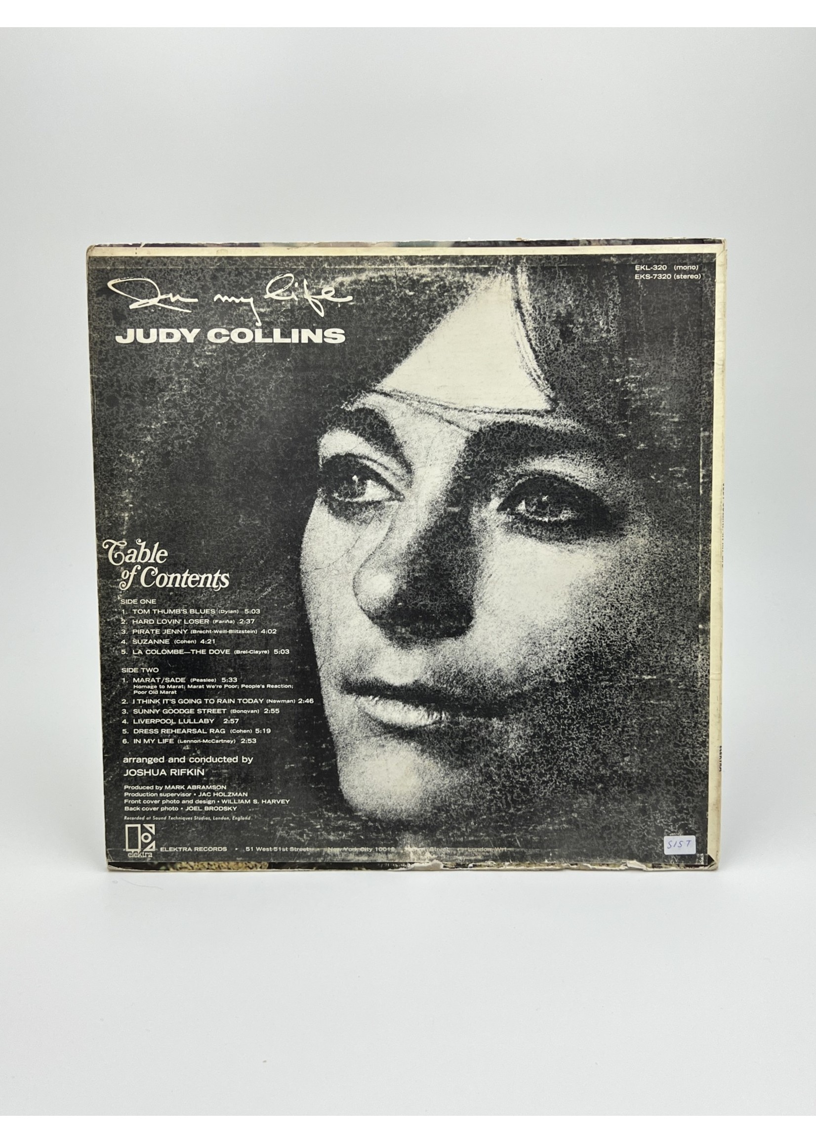 LP Judy Collins In My Life LP Record