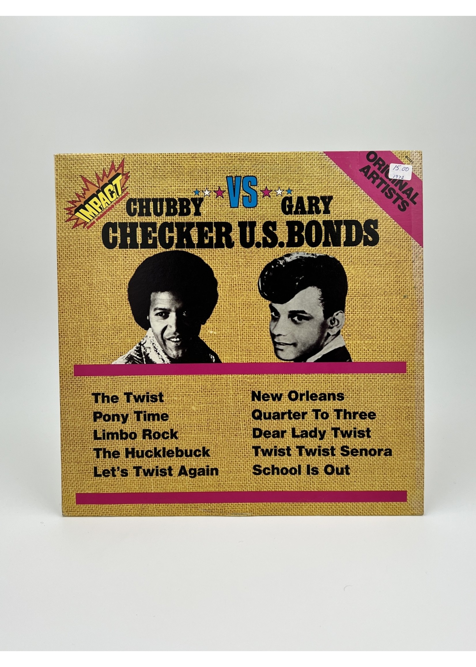 LP Chubby Checker Vs Gary US Bonds LP Record