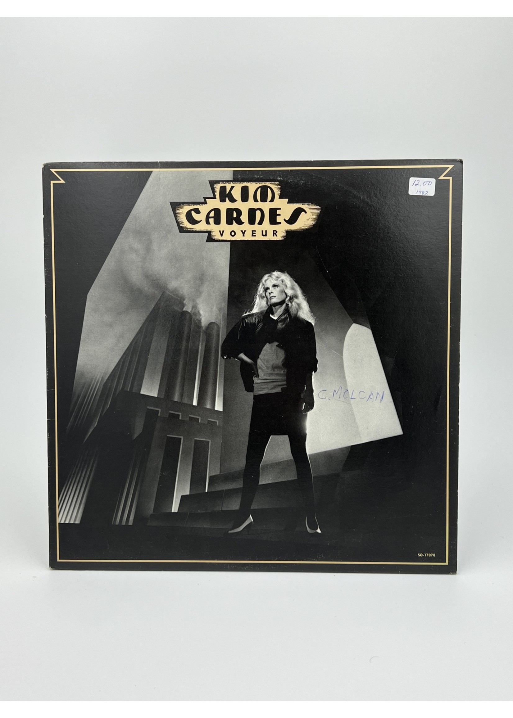 LP Kim Carnes Voyeur LP Record