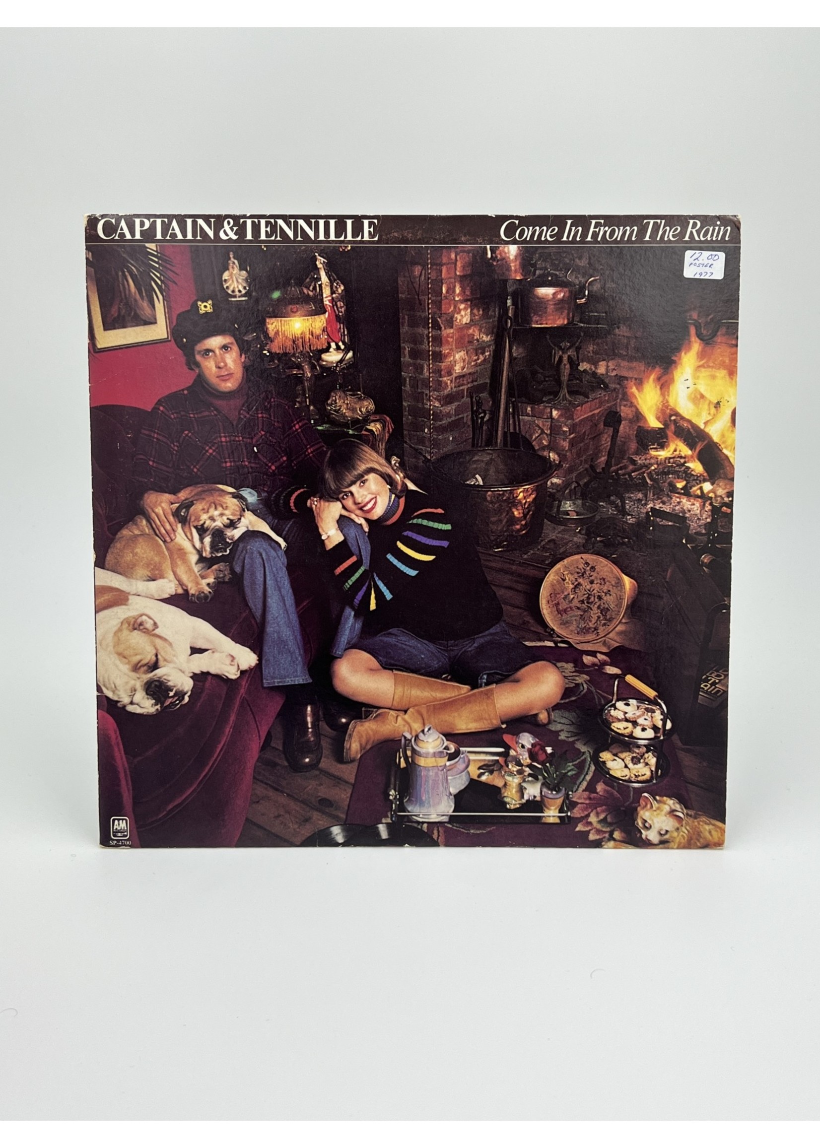 LP Captain and Tennille Come in From The Rain LP Record