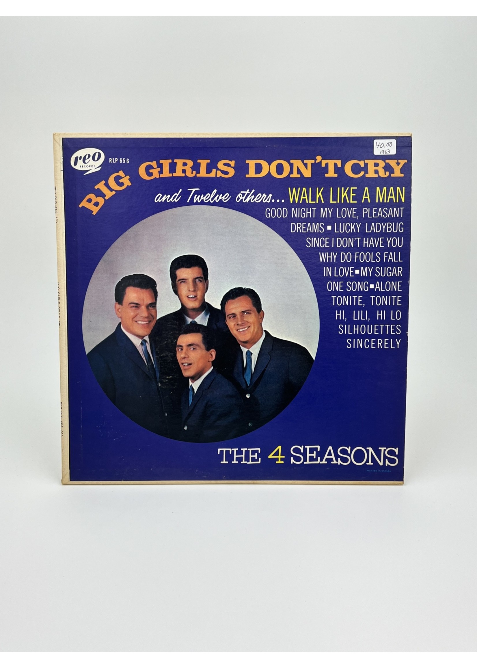 LP The 4 Seasons Big Girls Dont Cry LP Record