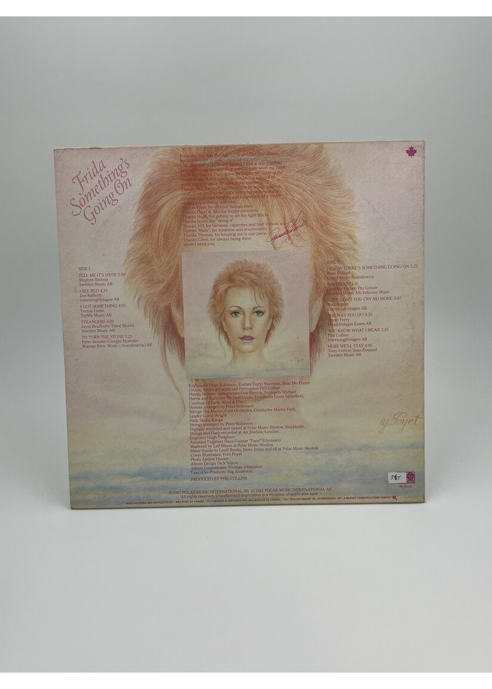 LP Frida Somethings Going On LP Record