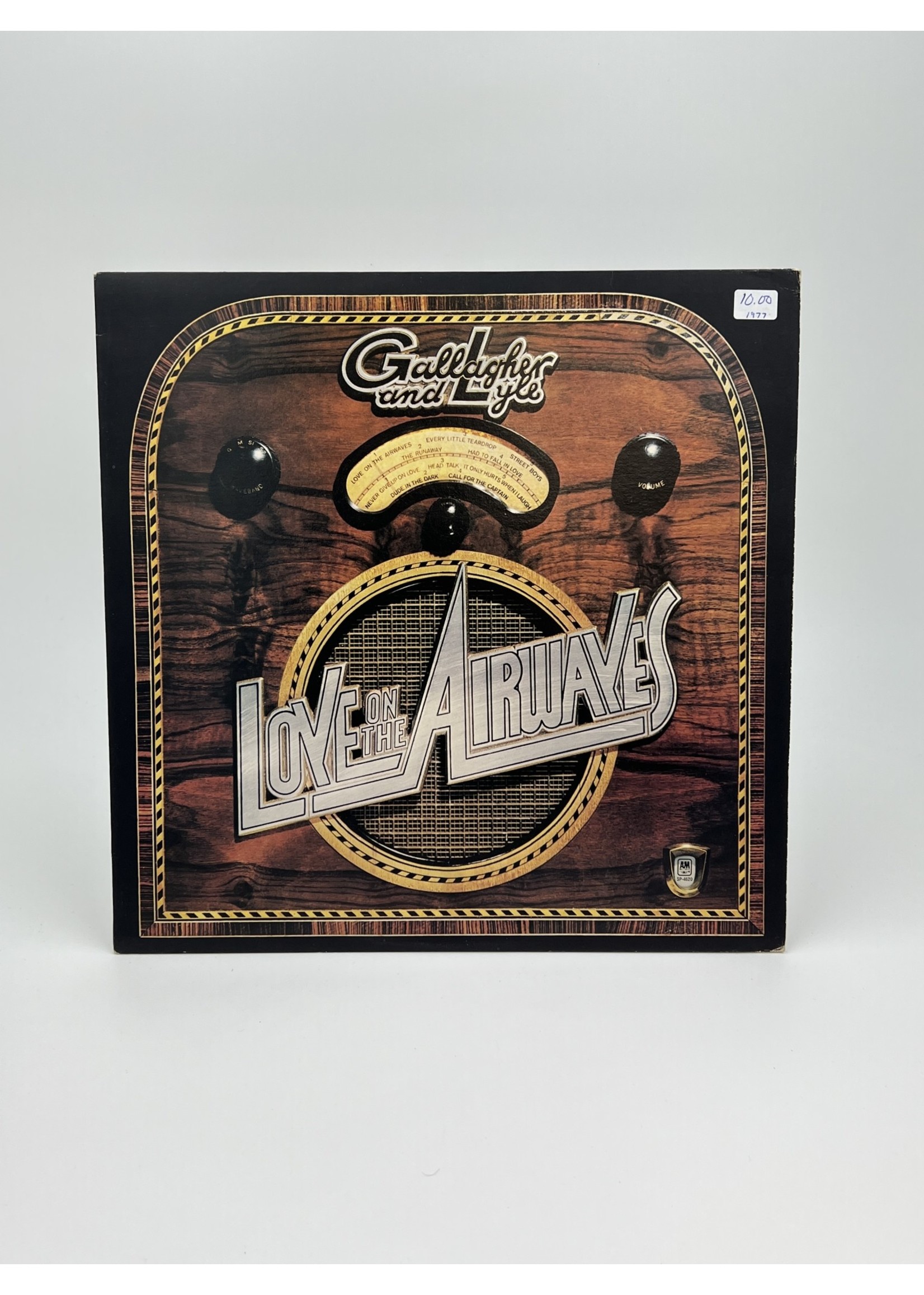 LP Gallagher and Lyle Love on the Airwaves LP Record