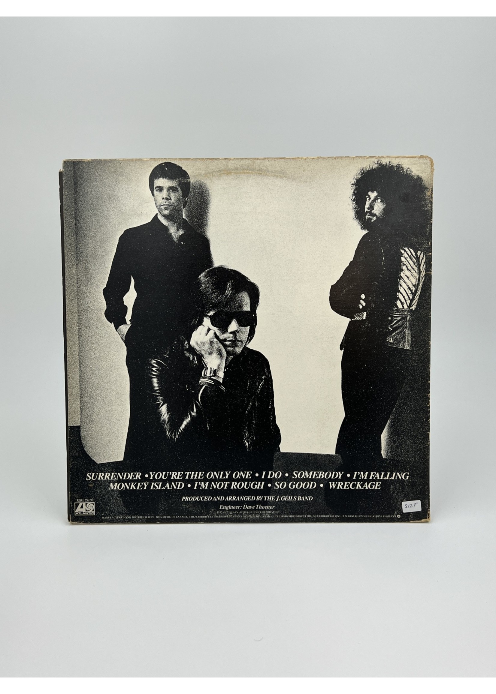 LP Geils Monkey Island LP Record