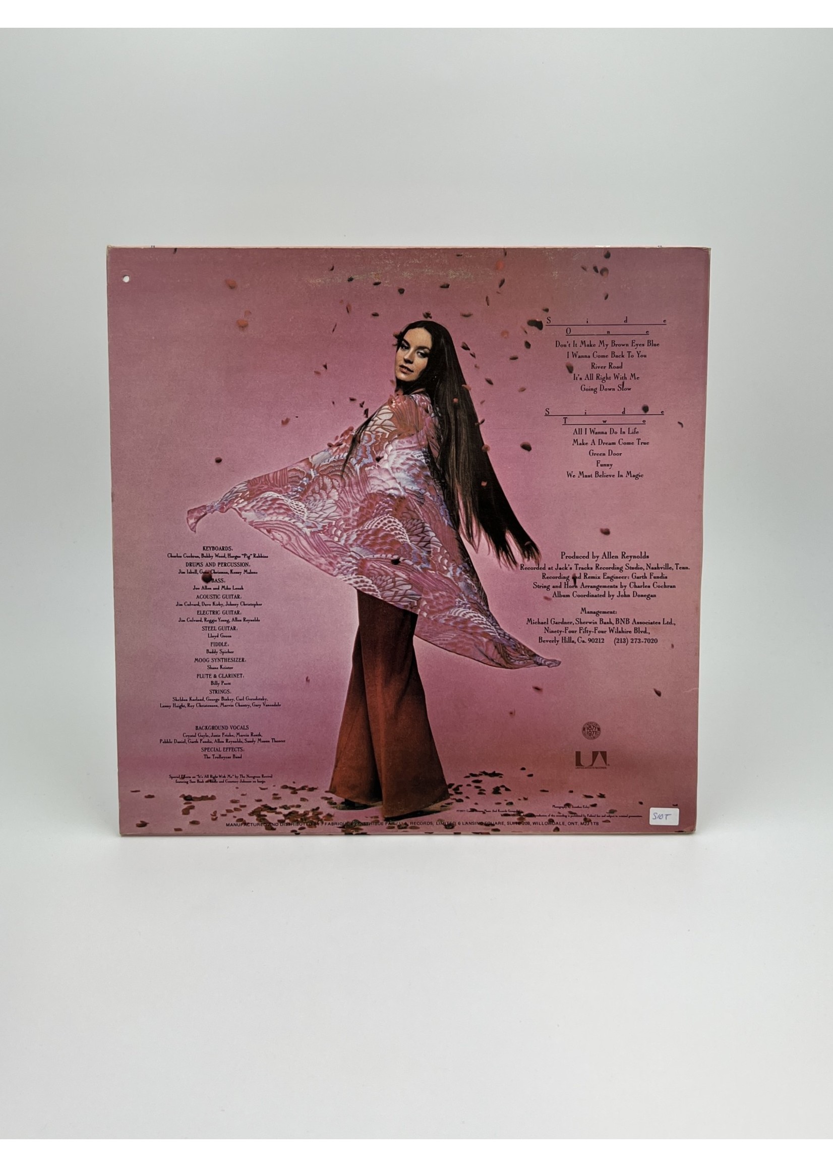 LP Crystal Gayle We Must Believe In Magic LP Record