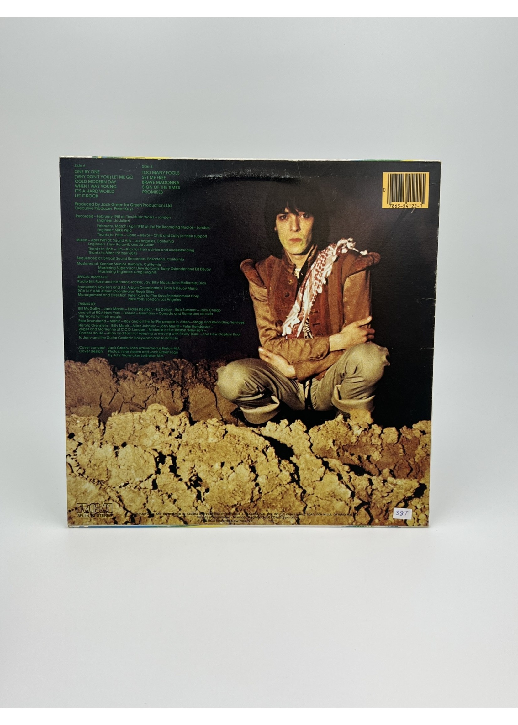 LP Jack Green Reverse Logic LP Record