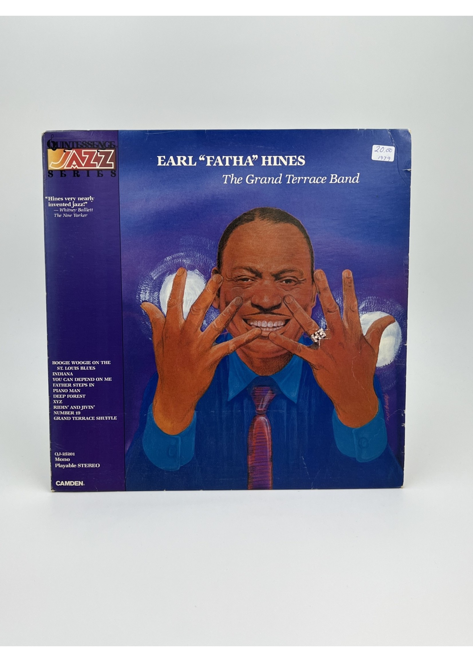 LP Earl Fatha Hines The Grand Terrace Band LP Record
