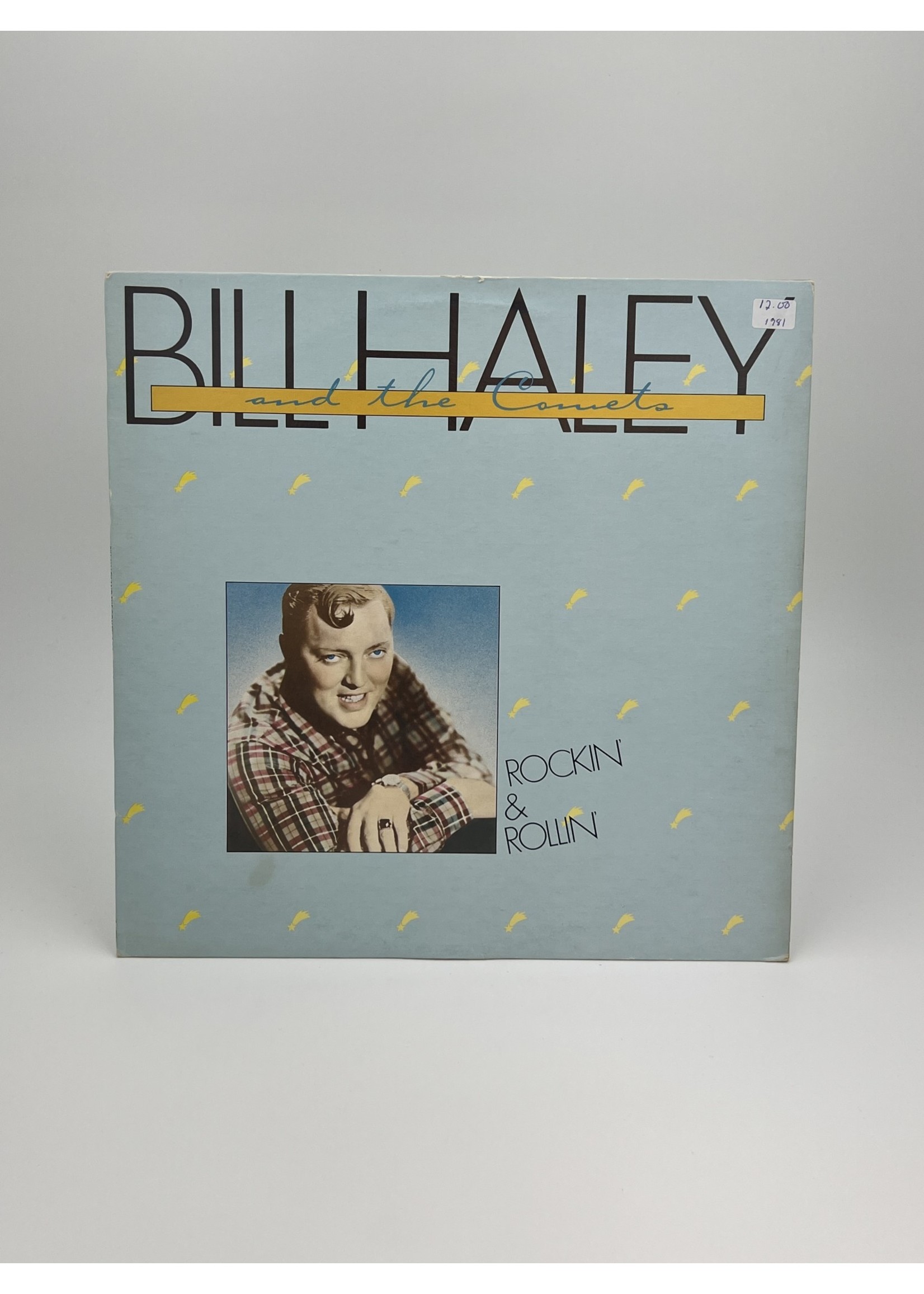 LP Bill Haley and the Comets Rockin and Slidin LP Record