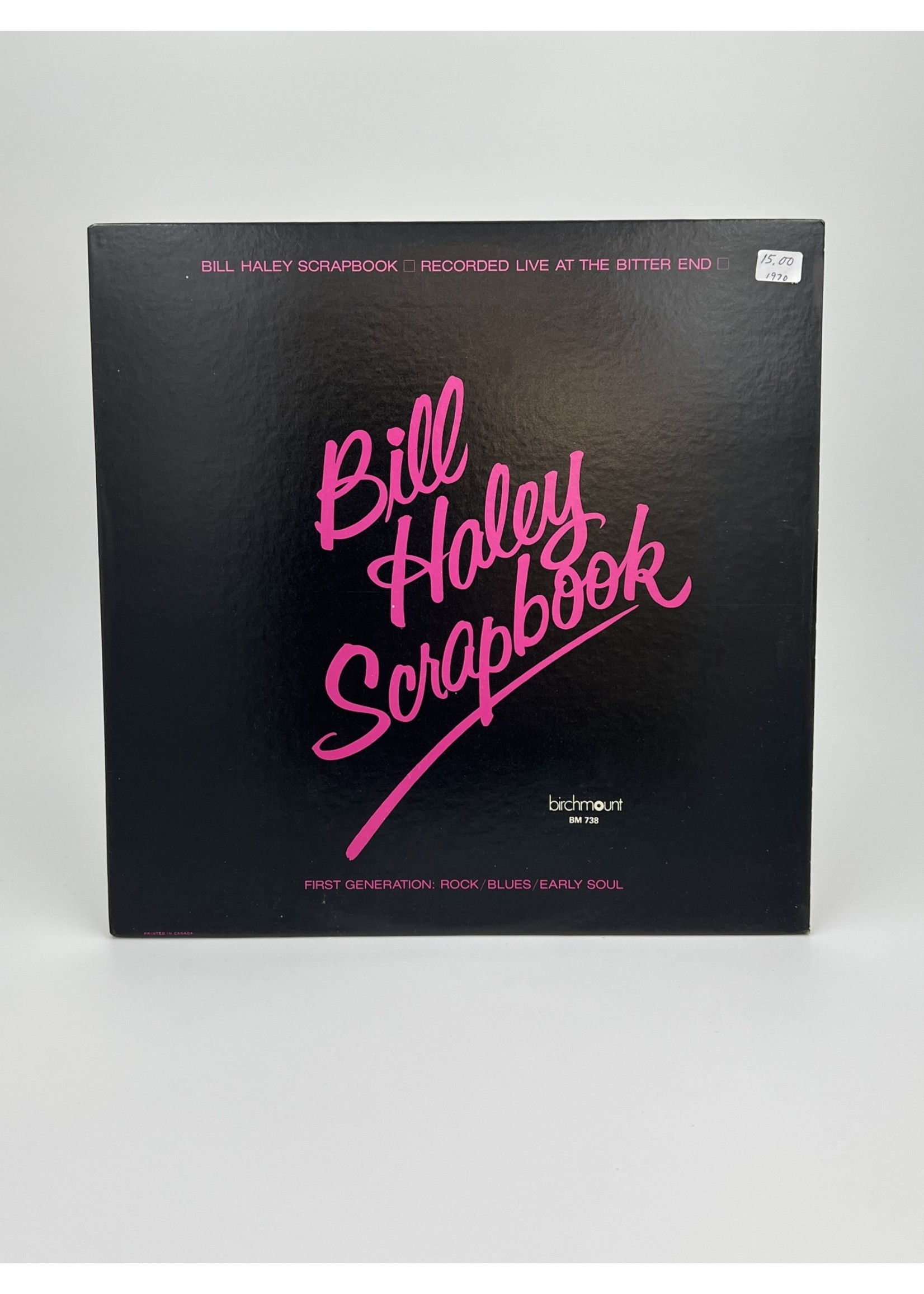 LP Bill Haley Scrapbook Live at The Bitter End LP Record