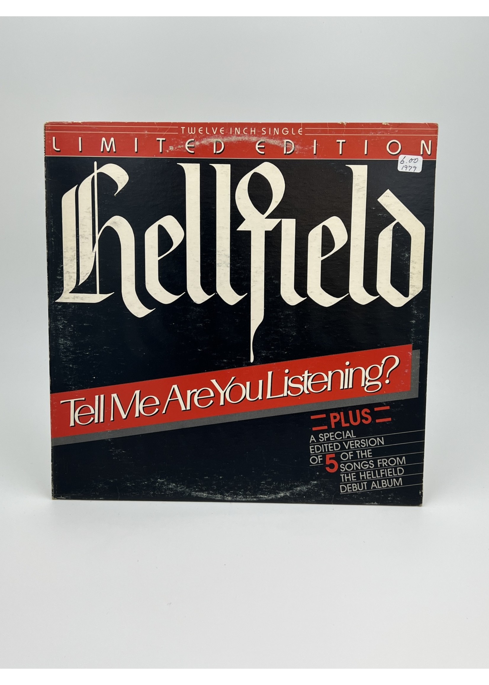 LP Hellfield Tell Me You Are Listening LP Record