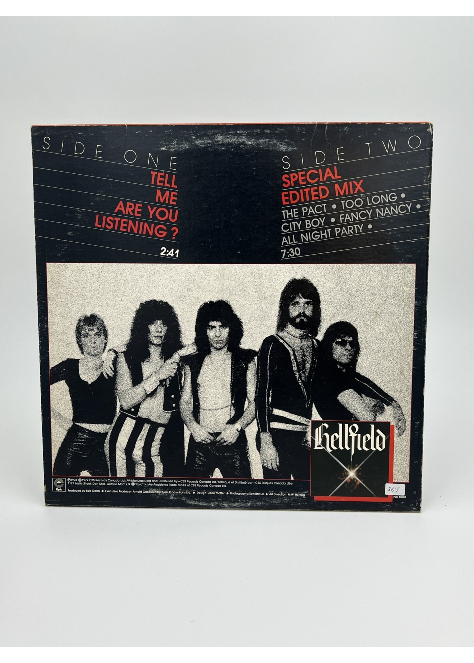 LP Hellfield Tell Me You Are Listening LP Record