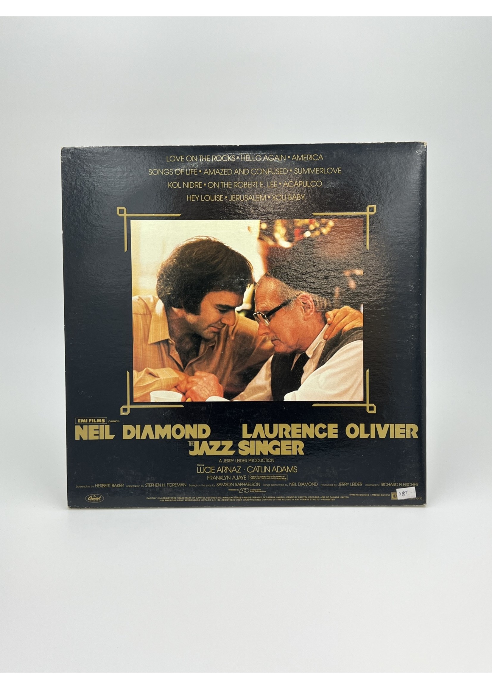 LP Neil Diamond The Jazz Singer Soundtrack LP Record