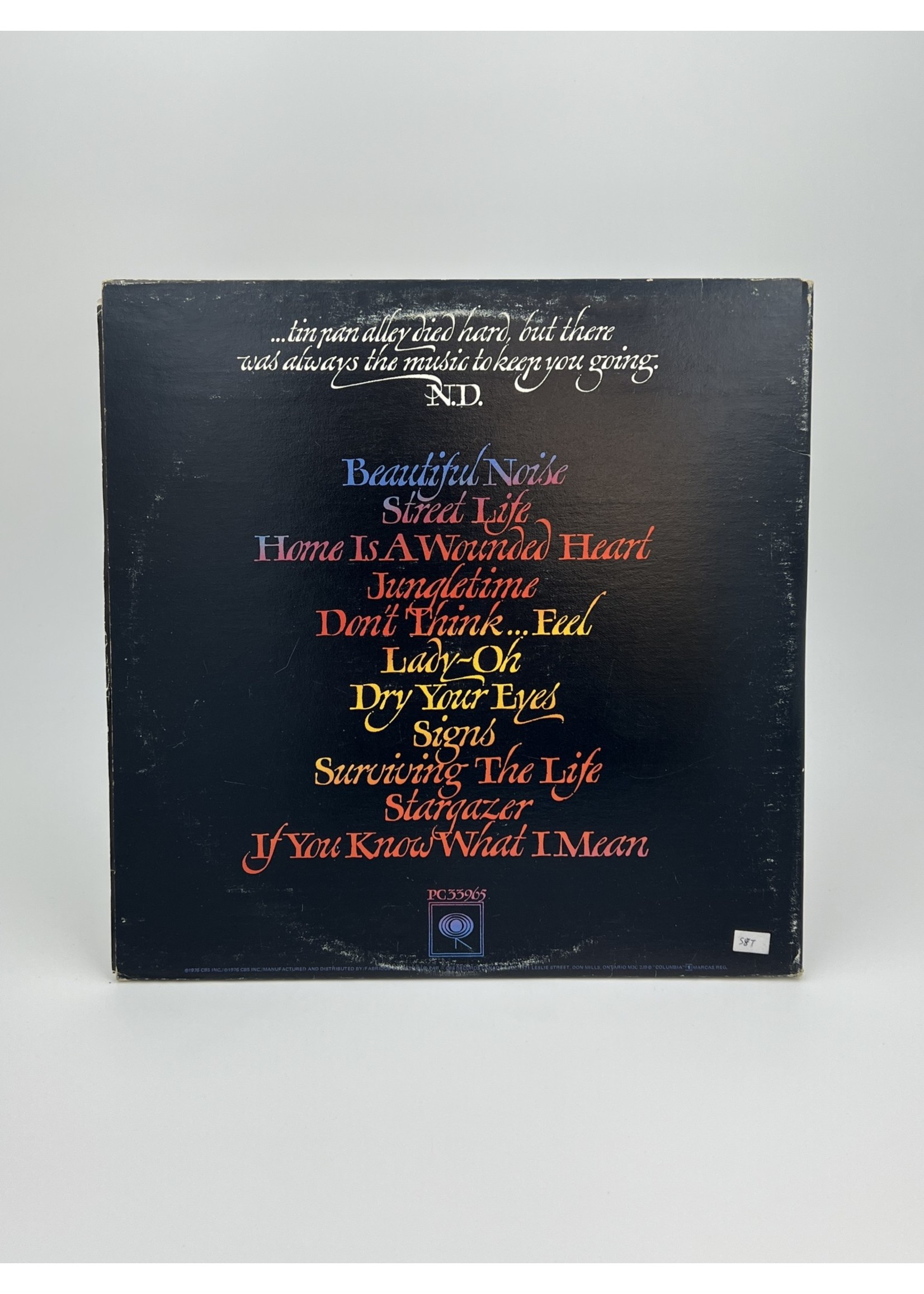 LP Neil Diamond Beautiful Noise LP Record