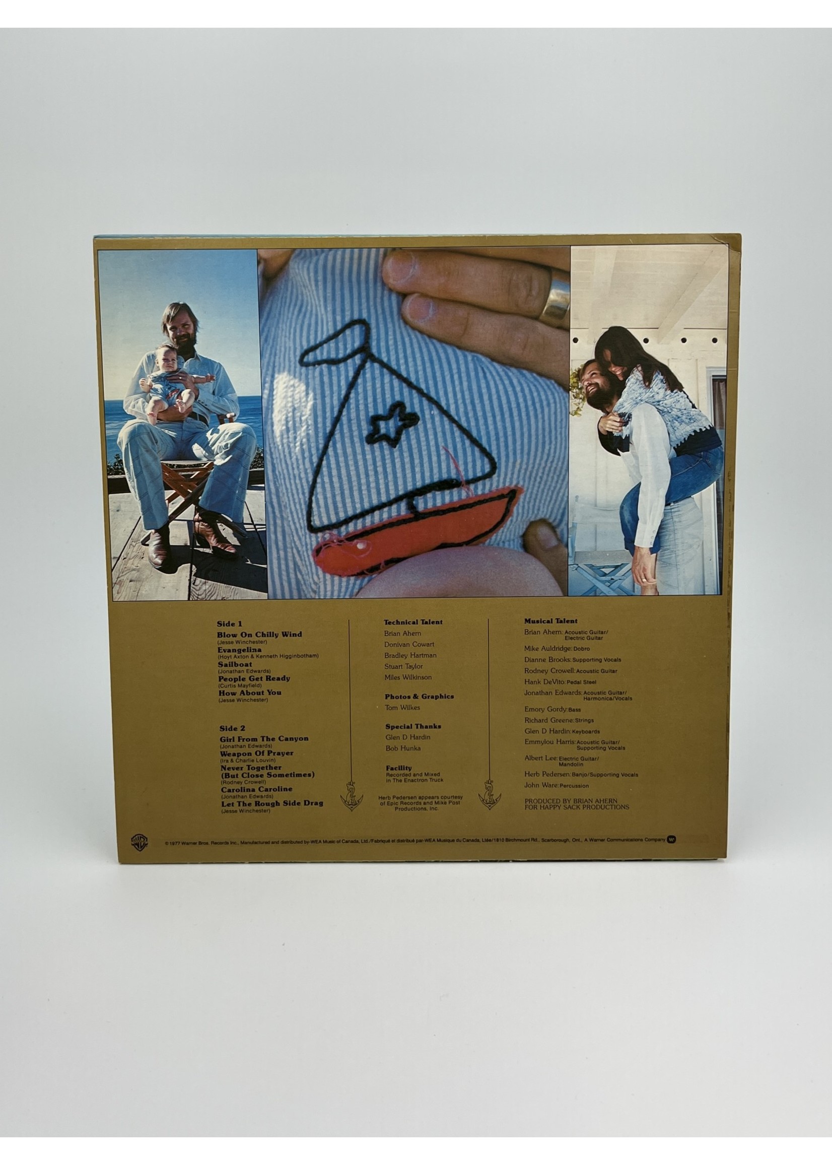 LP Jonathan Edwards Sailboat LP Record
