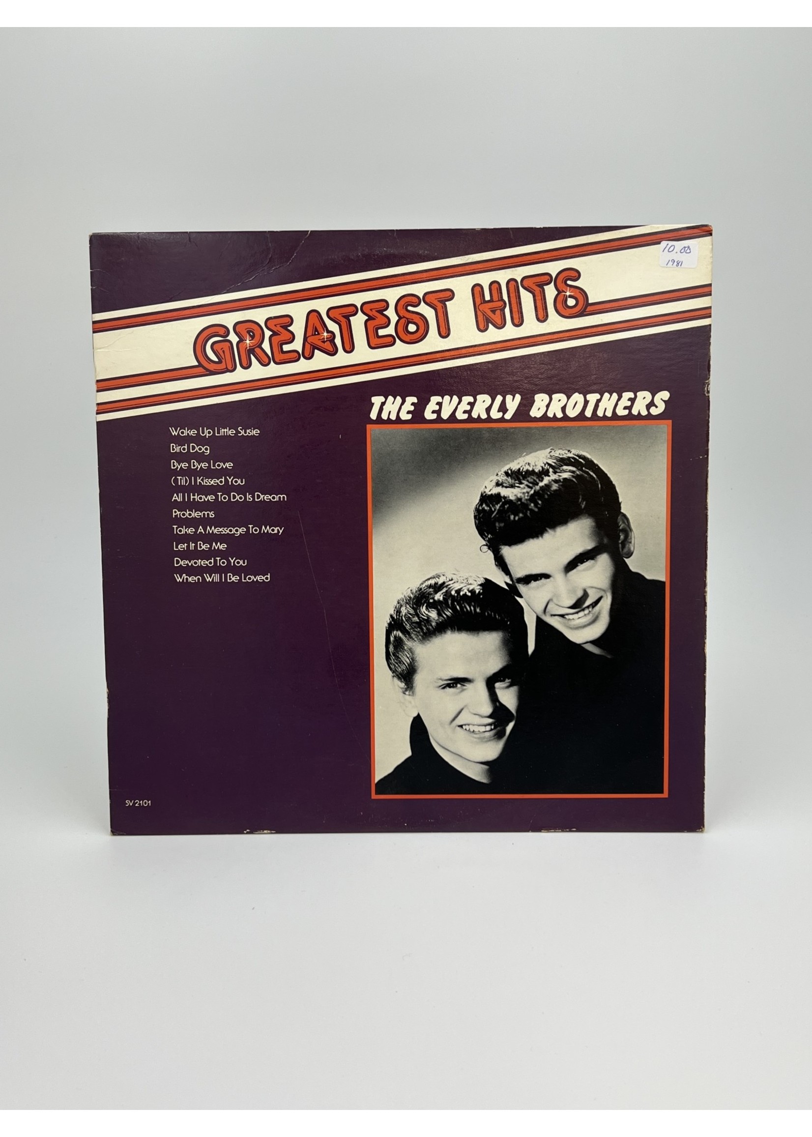 LP The Everly Brothers Greatest Hits LP Record