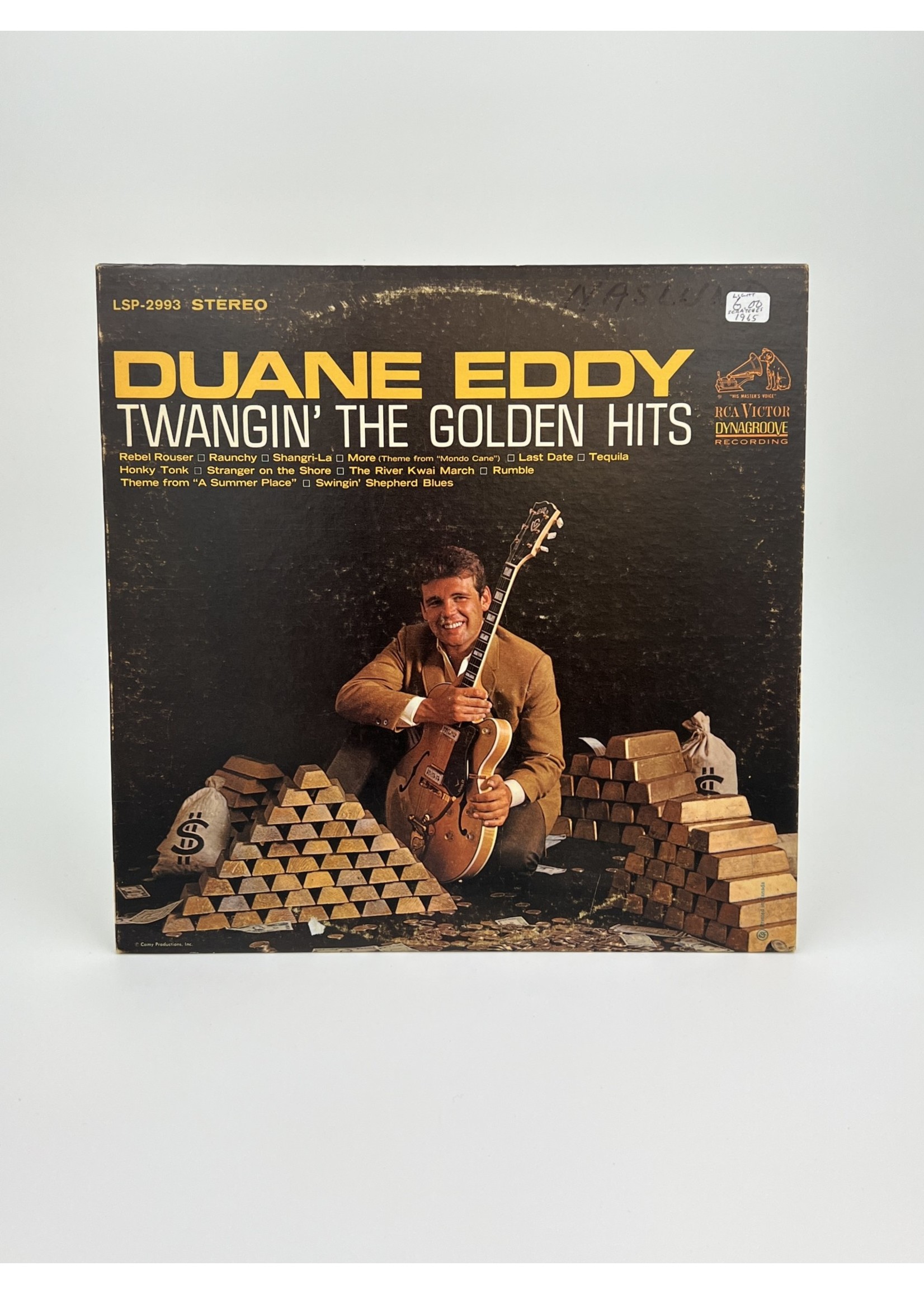 LP Duane Eddy Twangin The Golden Hits LP Record