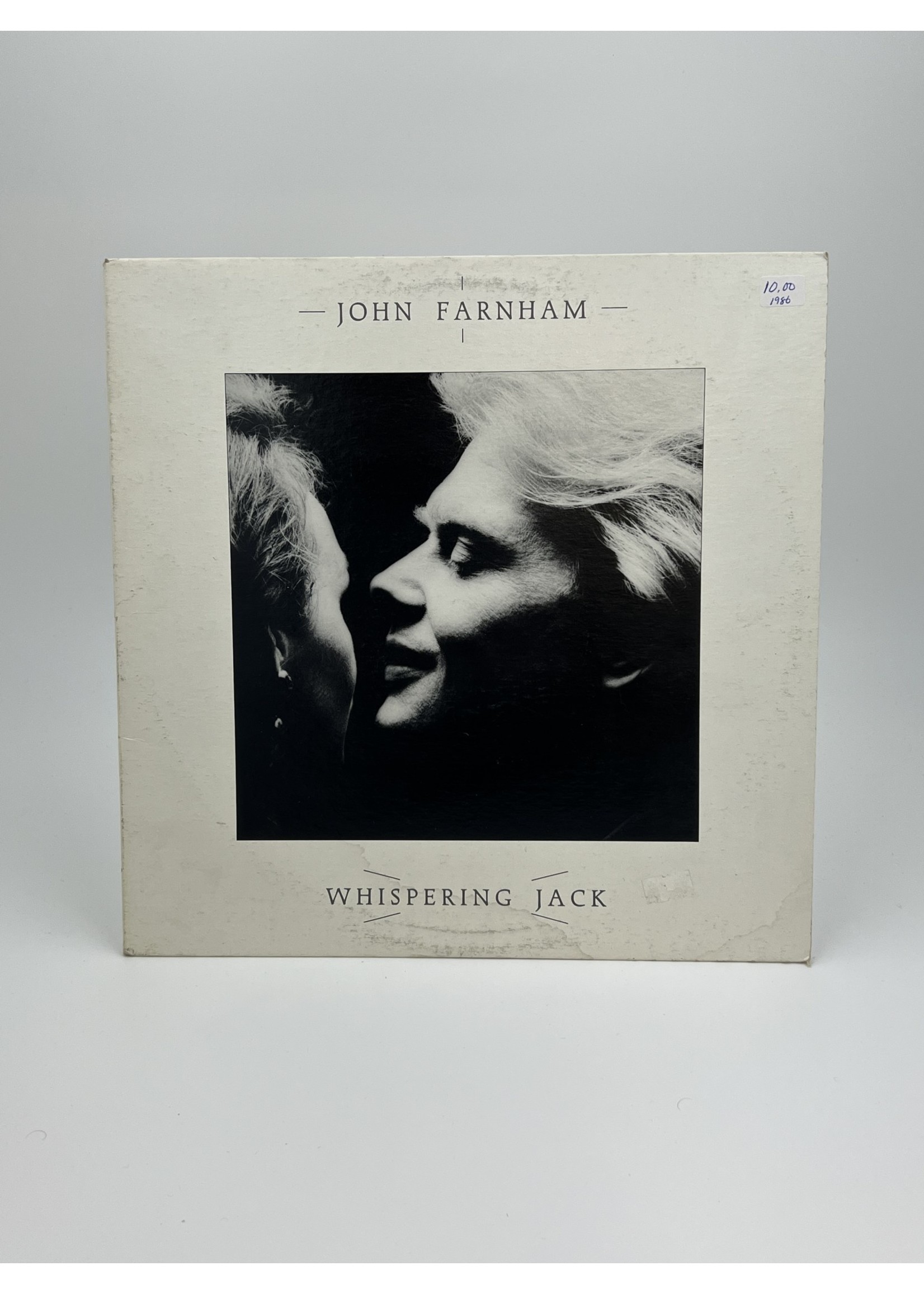 LP John Farnham Whispering Jack LP Record