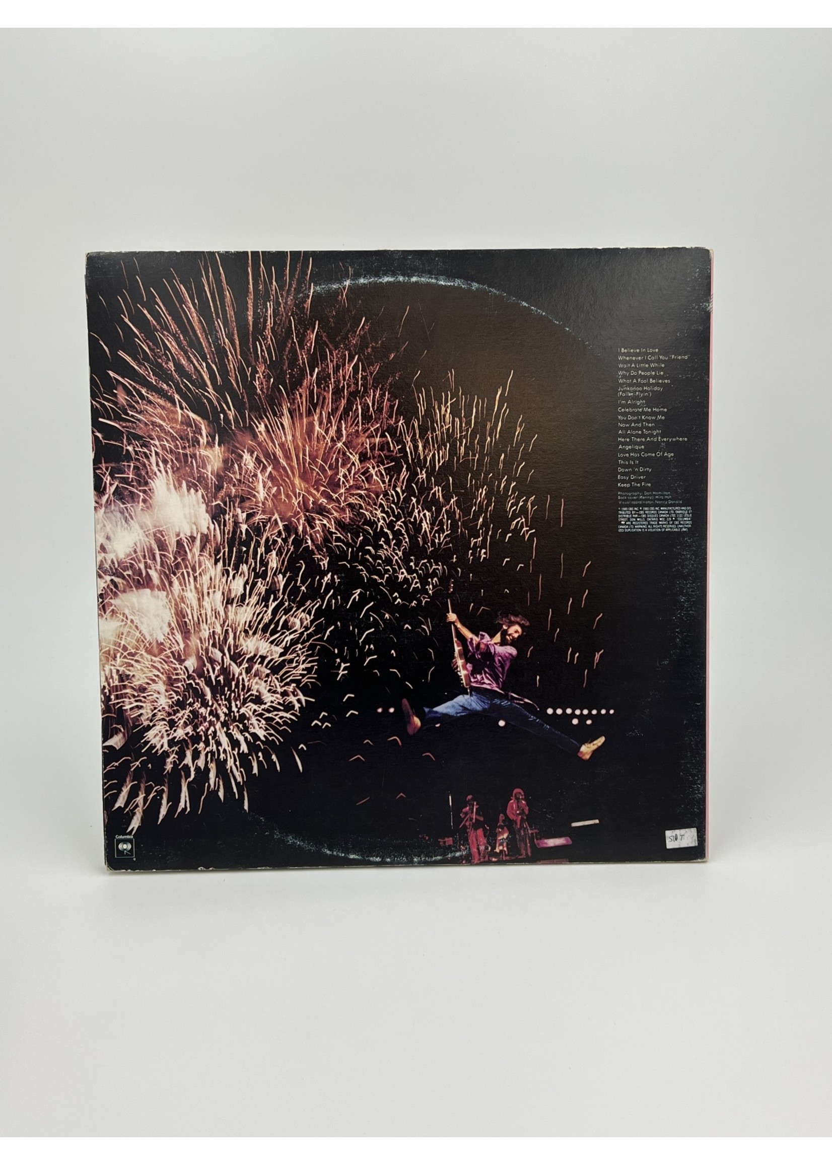 LP Kenny Loggins Alive LP 2 Record